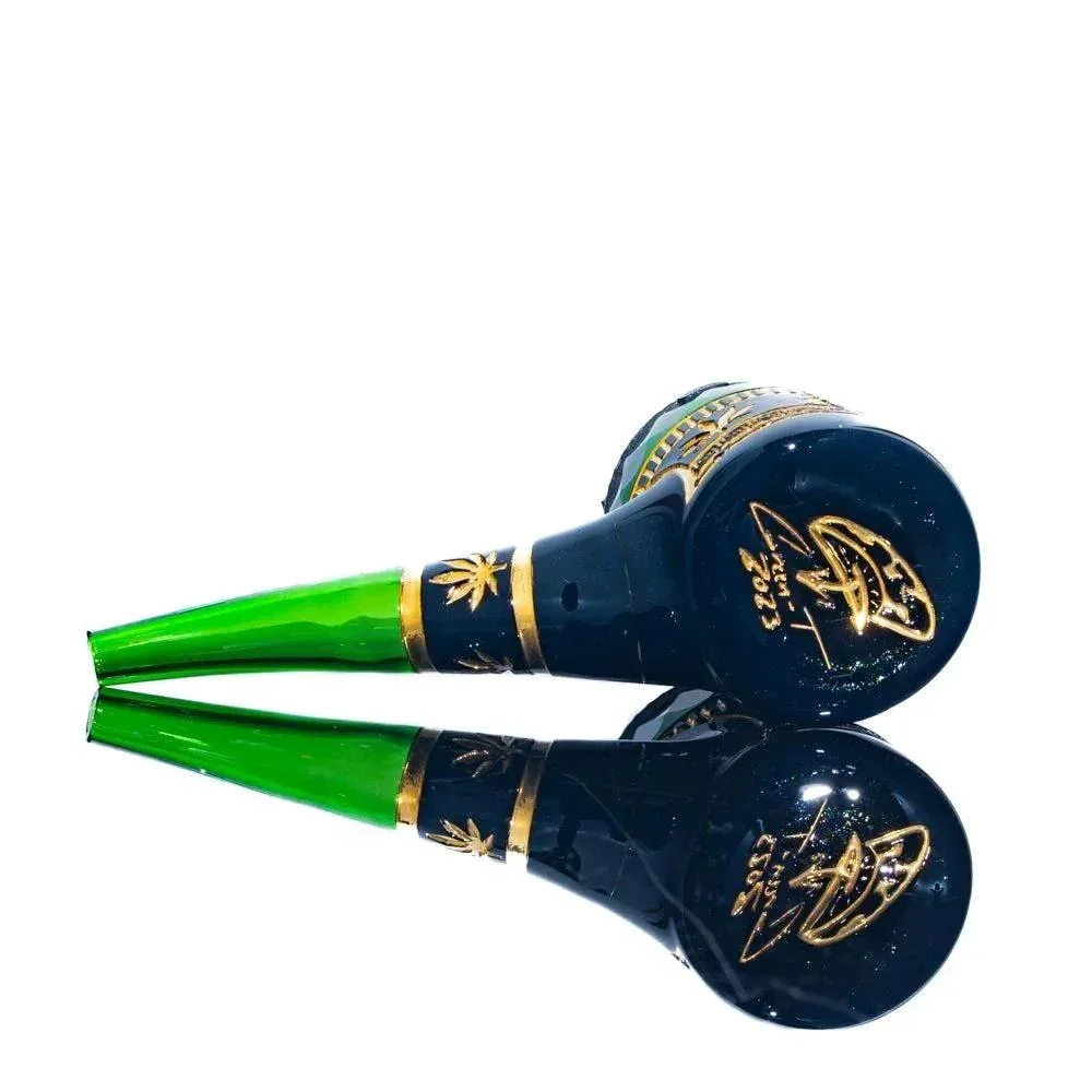 Green T Glass - Portland Green Hash Pipe Proxy Attachment - Image 5
