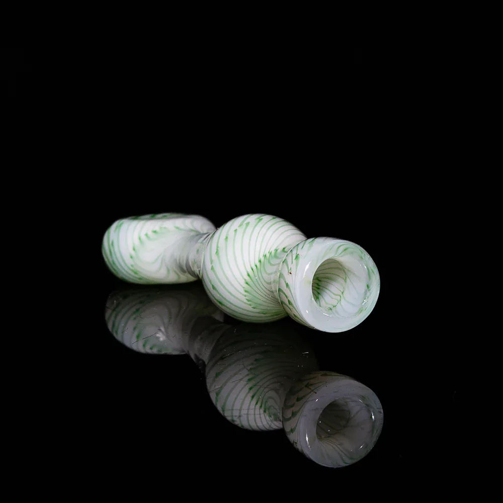 Keys - Green Coil Pot Chillum - Image 2