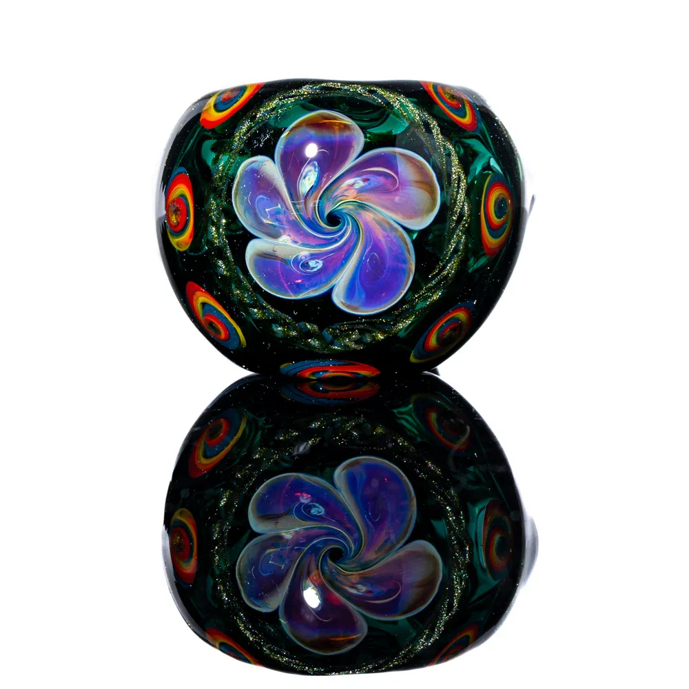 Labrat - Yellow & Blue Fancy Hand Pipe - Image 3