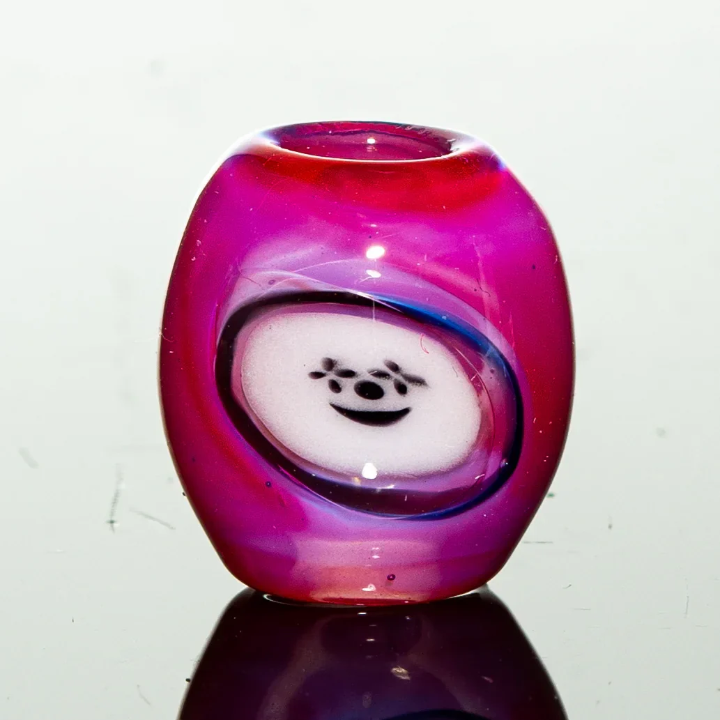 Lil Bear x Henry Hollingsworth - Pink Slyme Poppy Bead - Image 2