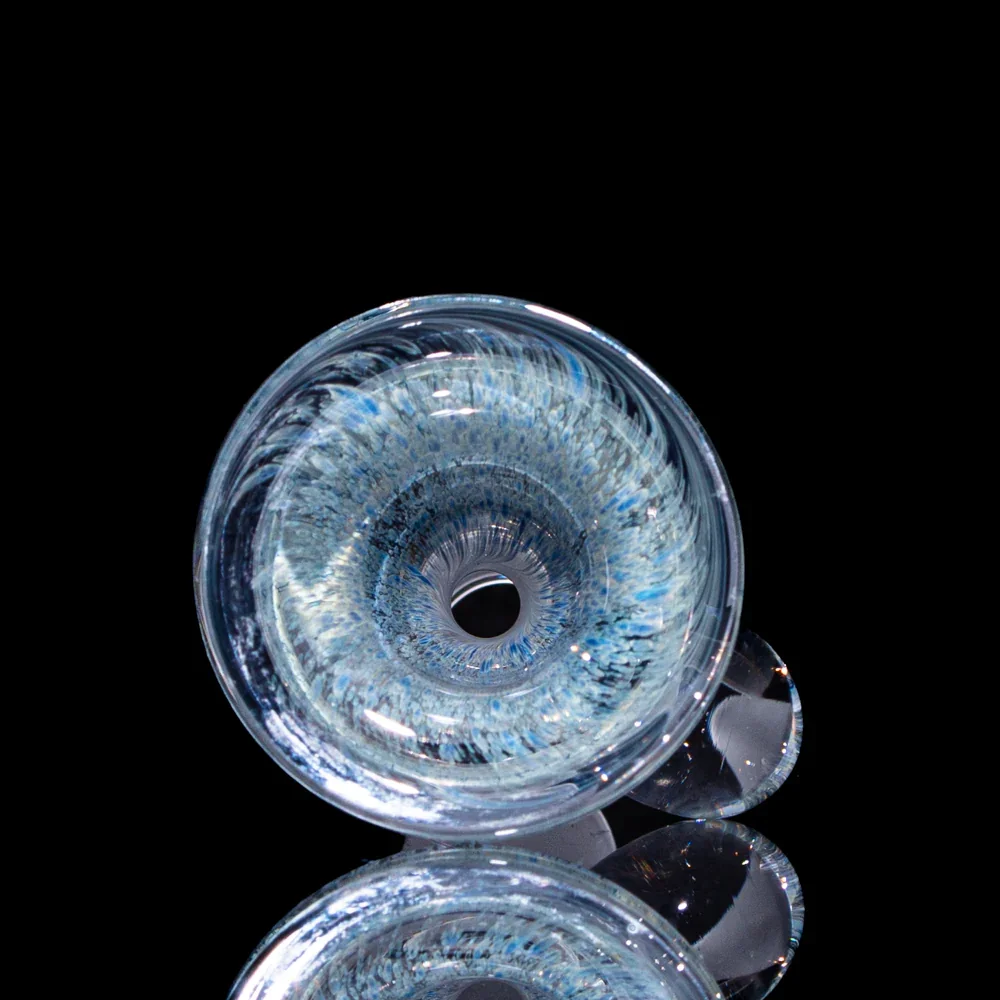 Llerandi Glass - Light Blue Frit 14mm Slide - Image 2