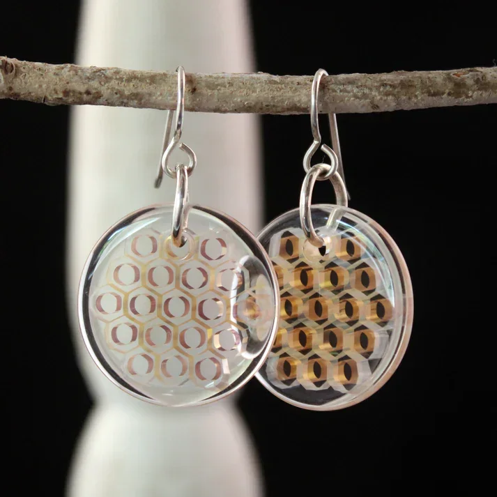 Ryan Teurfs - Silhouette Medallion Earrings - Image 2