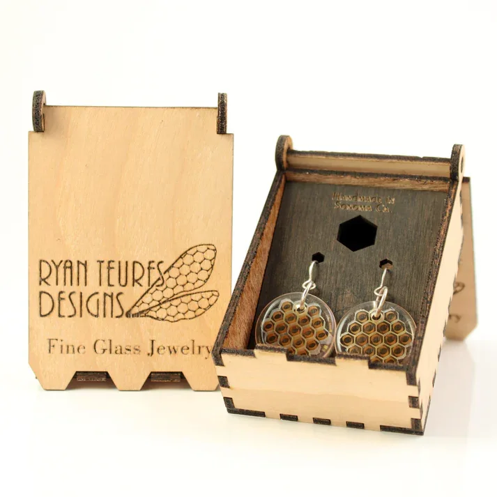 Ryan Teurfs - Silhouette Medallion Earrings - Image 4