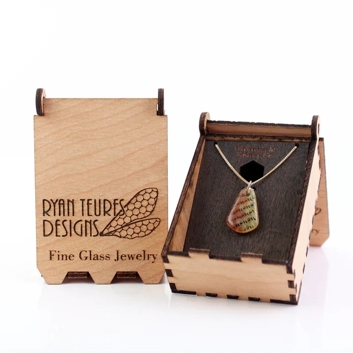 Ryan Teurfs - Duality Necktie Honeyglass Necklace - Image 3