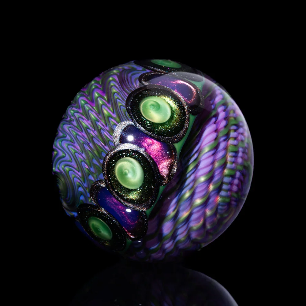 Simple Lemon Farmer x Terp Brews - Royal Jelly & Chromium 37MM Marble - Image 2