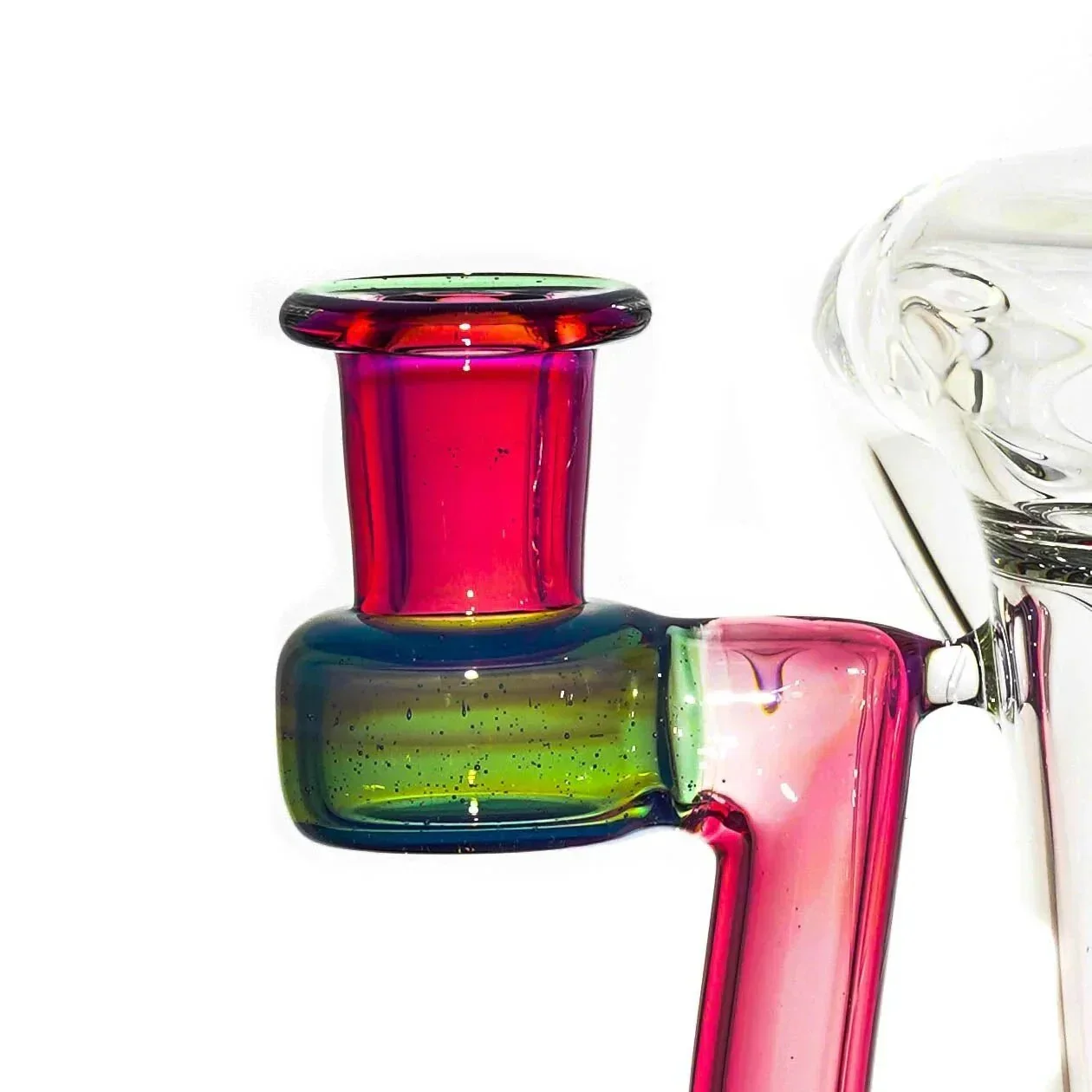 Stevie P - Clear, Karmaline & Blue Slyme Double Uptake Klein Recycler - Image 9