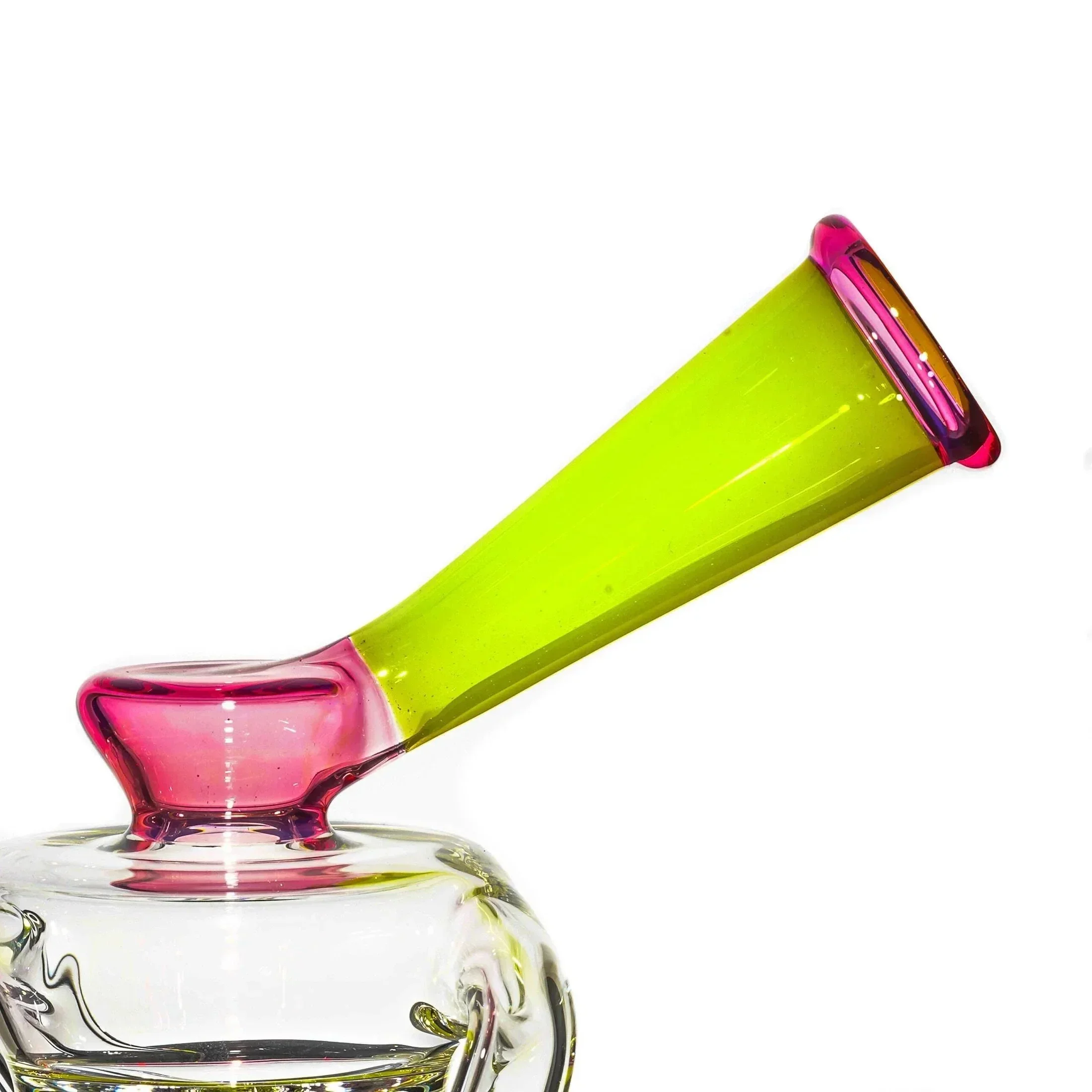 Stevie P - Clear, Karmaline & Lemon Drop Double Uptake Klein Recycler - Image 10