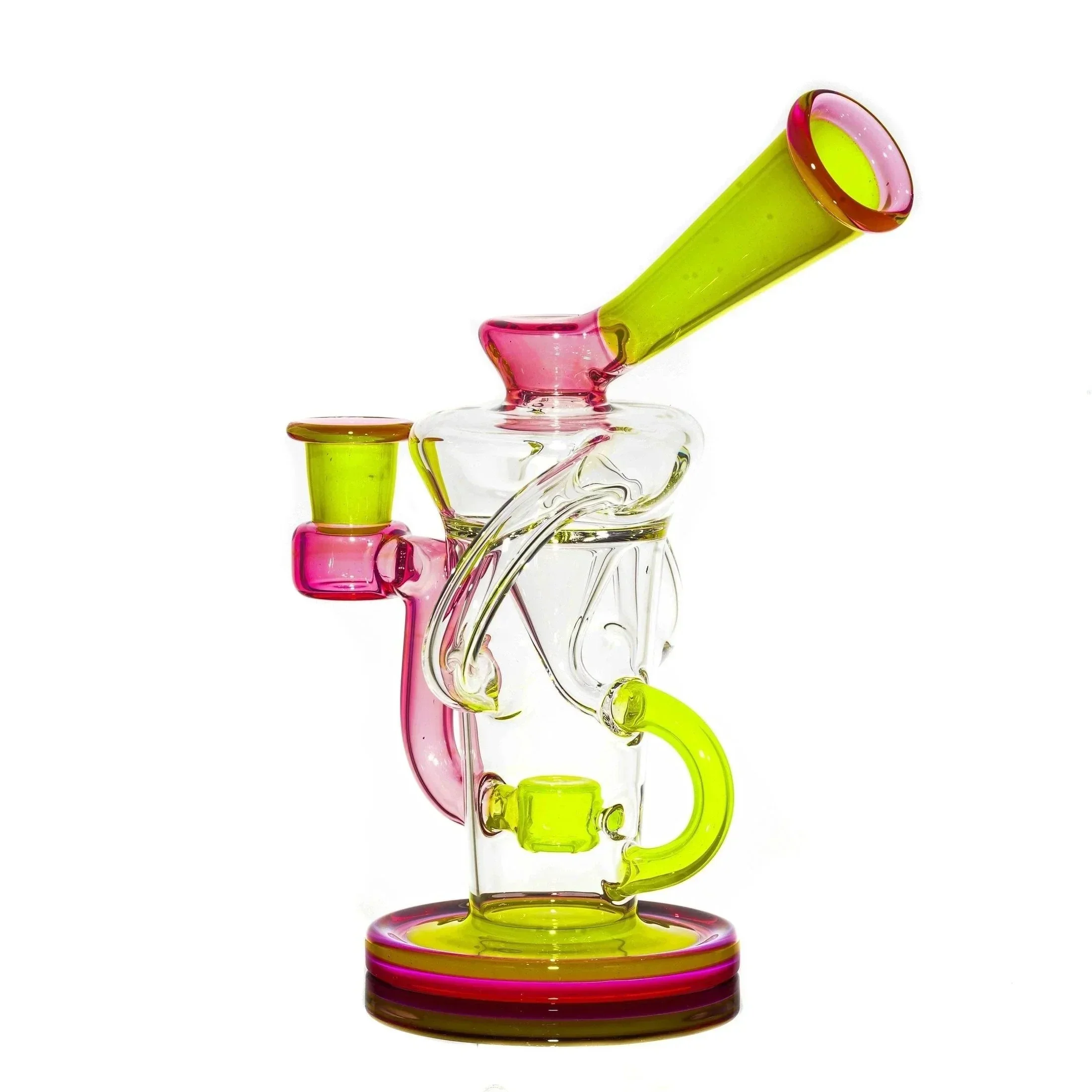 Stevie P - Clear, Karmaline & Lemon Drop Double Uptake Klein Recycler - Image 8