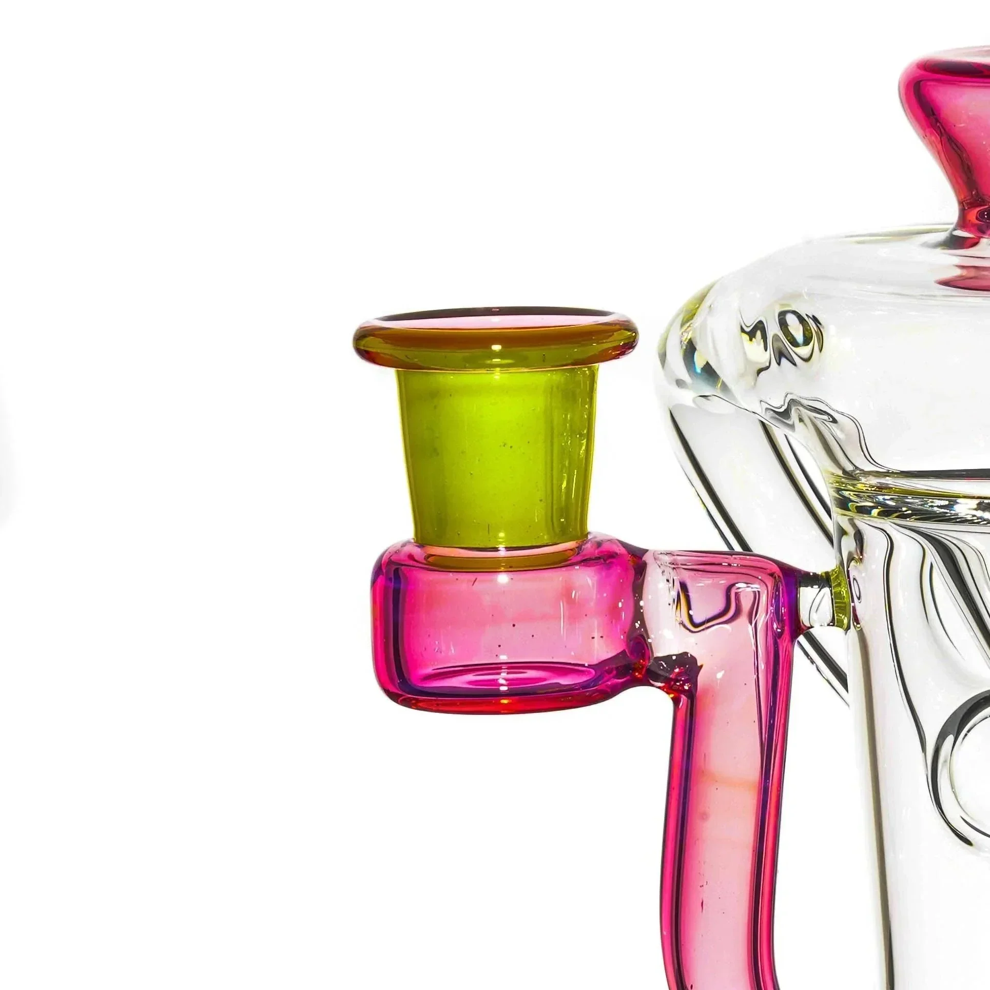 Stevie P - Clear, Karmaline & Lemon Drop Double Uptake Klein Recycler - Image 9