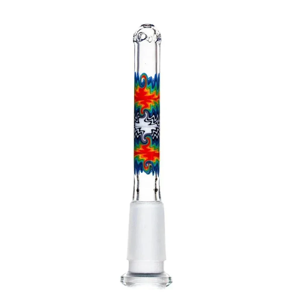 Stevie P - Black & White Rainbow Fade Linework Mini Beaker - Image 13