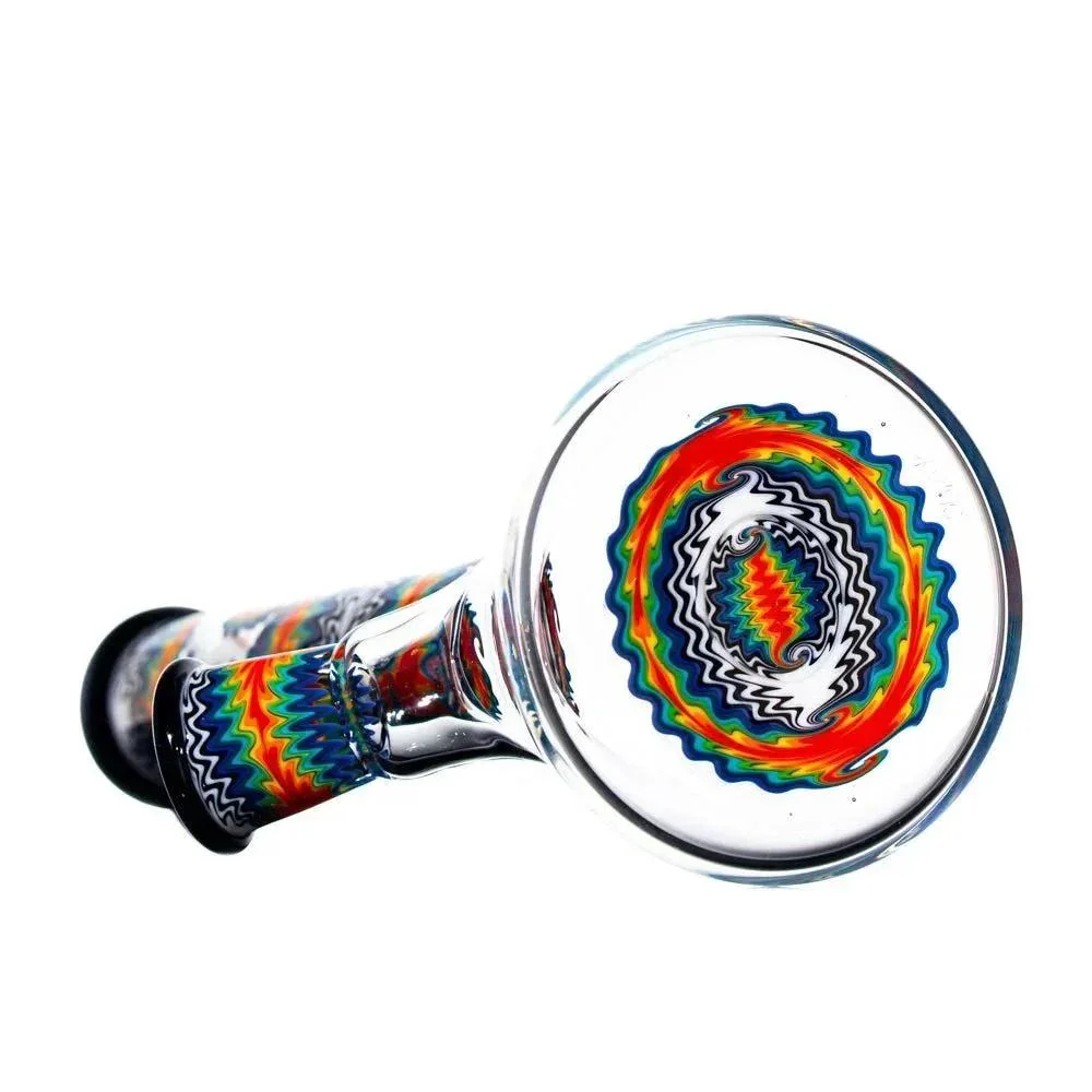 Stevie P - Black & White Rainbow Fade Linework Mini Beaker - Image 15