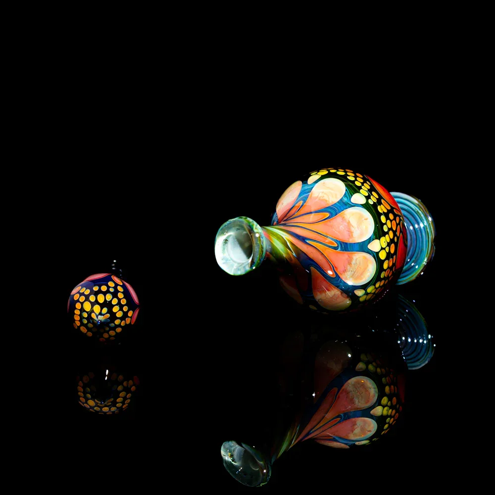 Suellen Fowler - Medium Carnival Pinwheel Perfume Bottle - Image 2