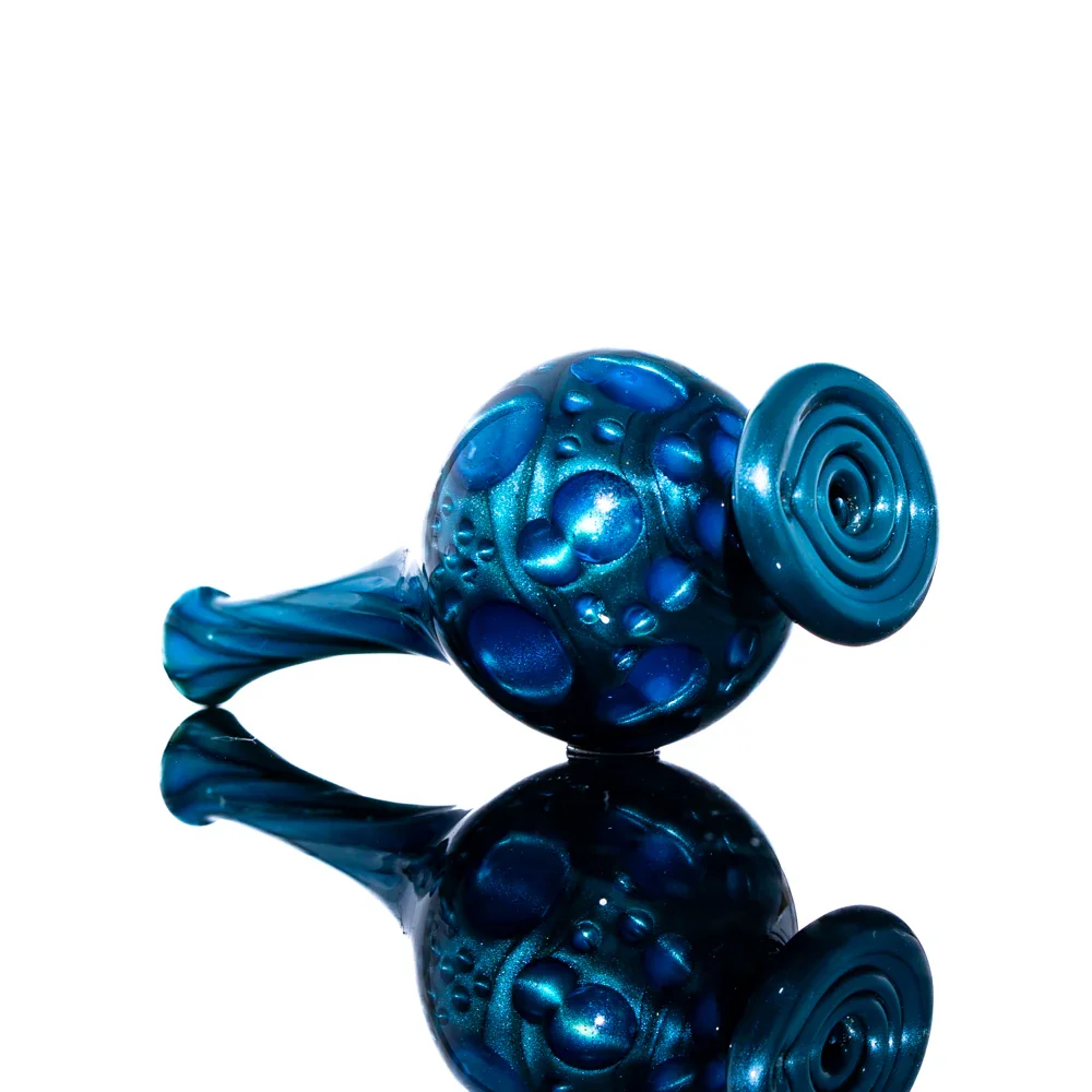 Suellen Fowler - Blue Haze Hobnail Perfume Bottle - Image 2