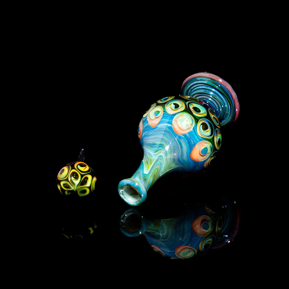 Suellen Fowler - Small Peacock Eye Perfume Bottle - Image 2