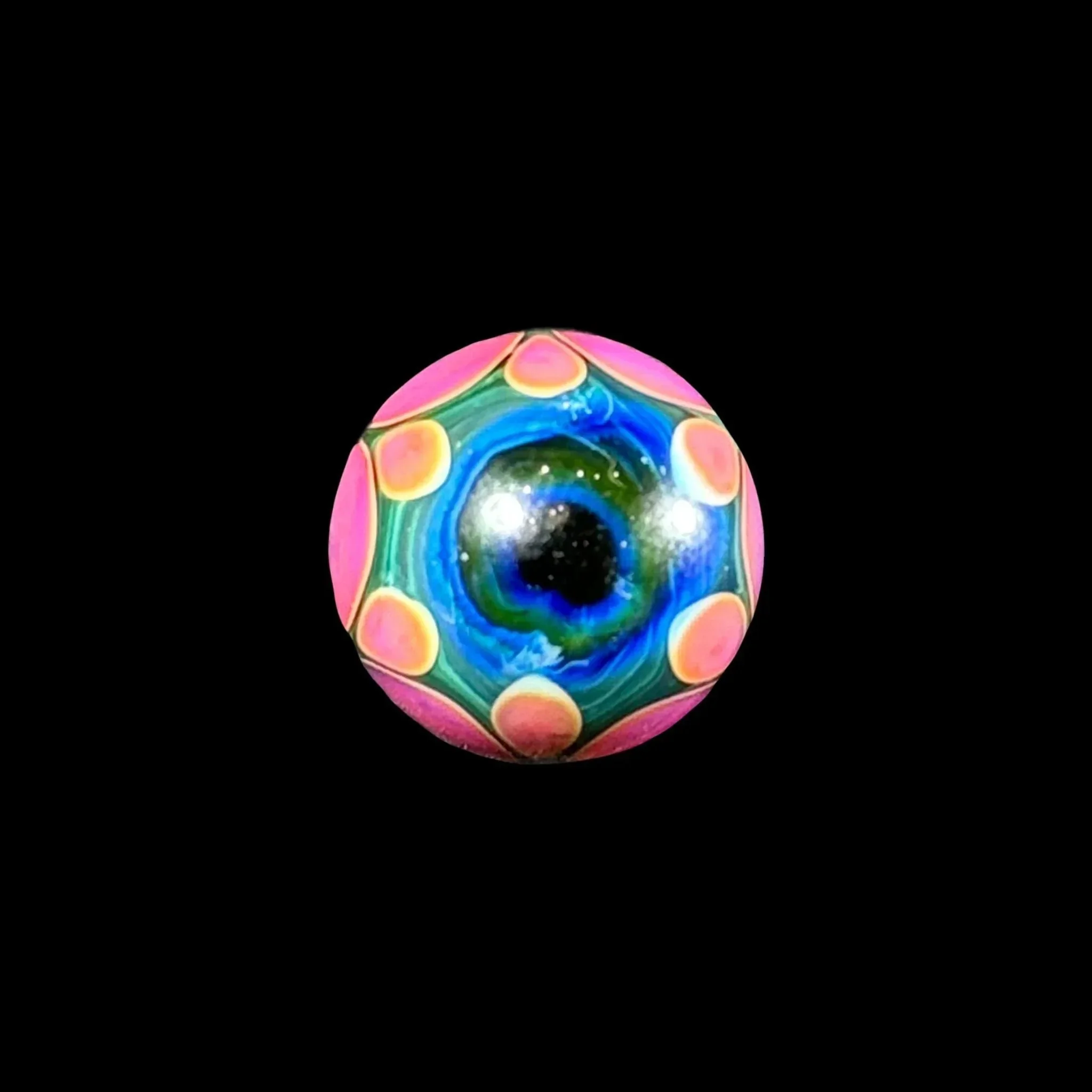 Suellen Fowler - Magenta Peewee Hobnail Marble - Image 3