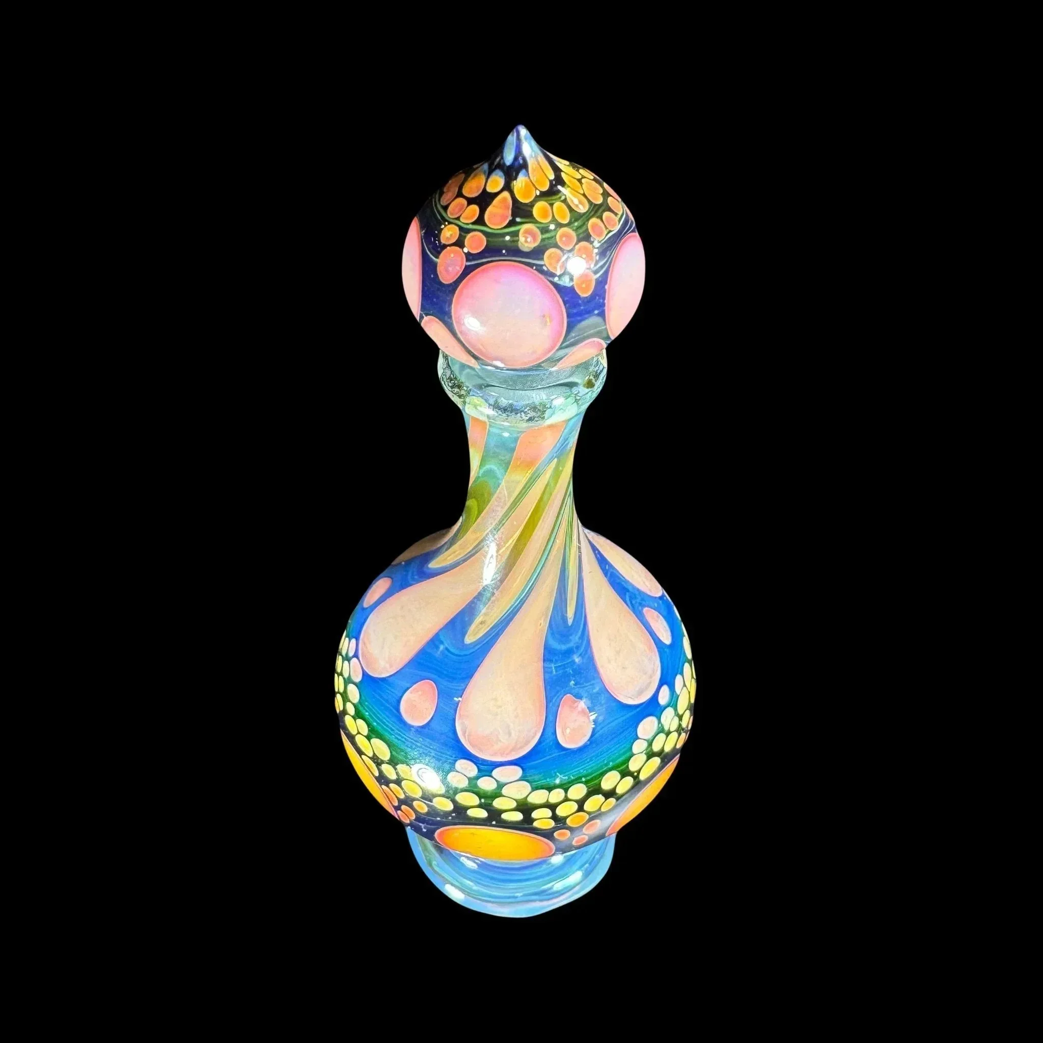 Suellen Fowler - Harvest Moon Hobnail Perfume Bottle - Image 2