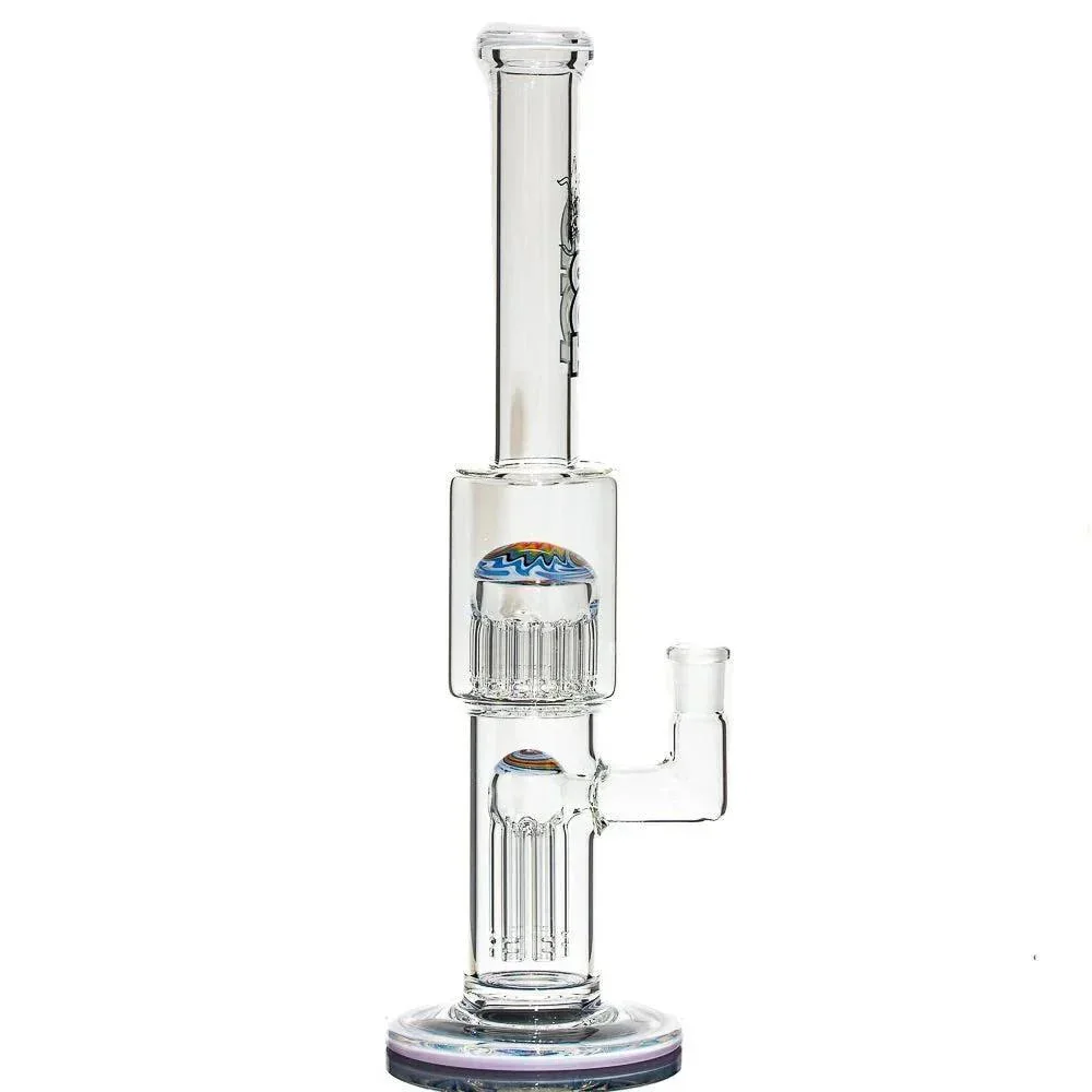 Toro Glass - Blossom & Glue Stick w/ Rainbow Cloud Reversal 7/13 Mini Tube - Image 2