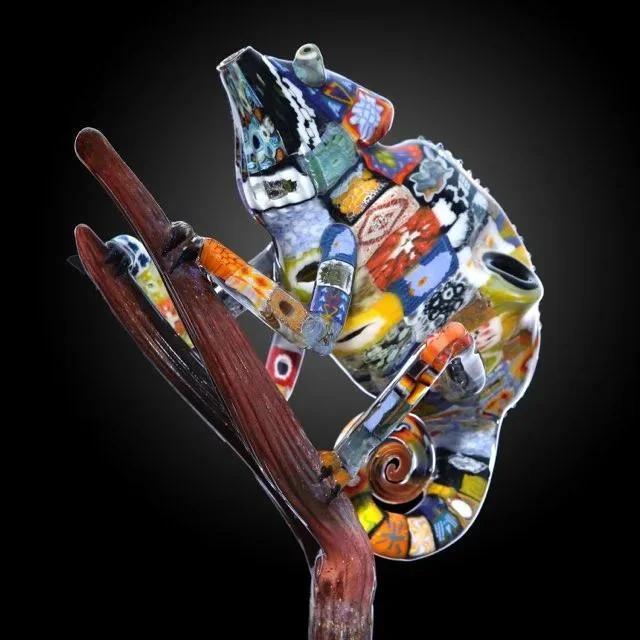 Crunklestein "Chipping Away At It" Medium Chameleon Final Payment - Image 6
