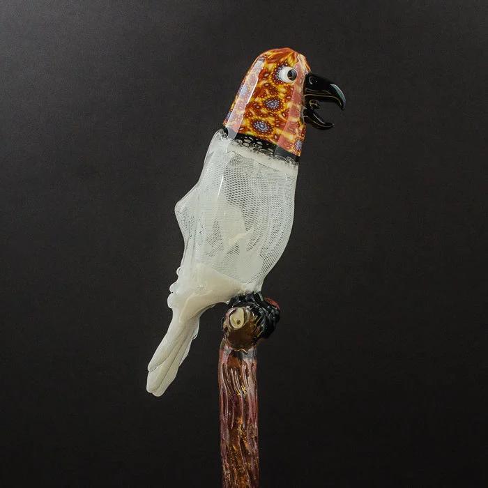 Crunklestein X Blue Soldier "Chipping Away At It" Parrot - Image 4