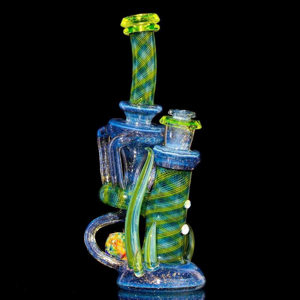 Crux Glass - Dichro Over Potion, Hydro Electric & Illuminati Fully Tricked Out Rebubbler - Image 11