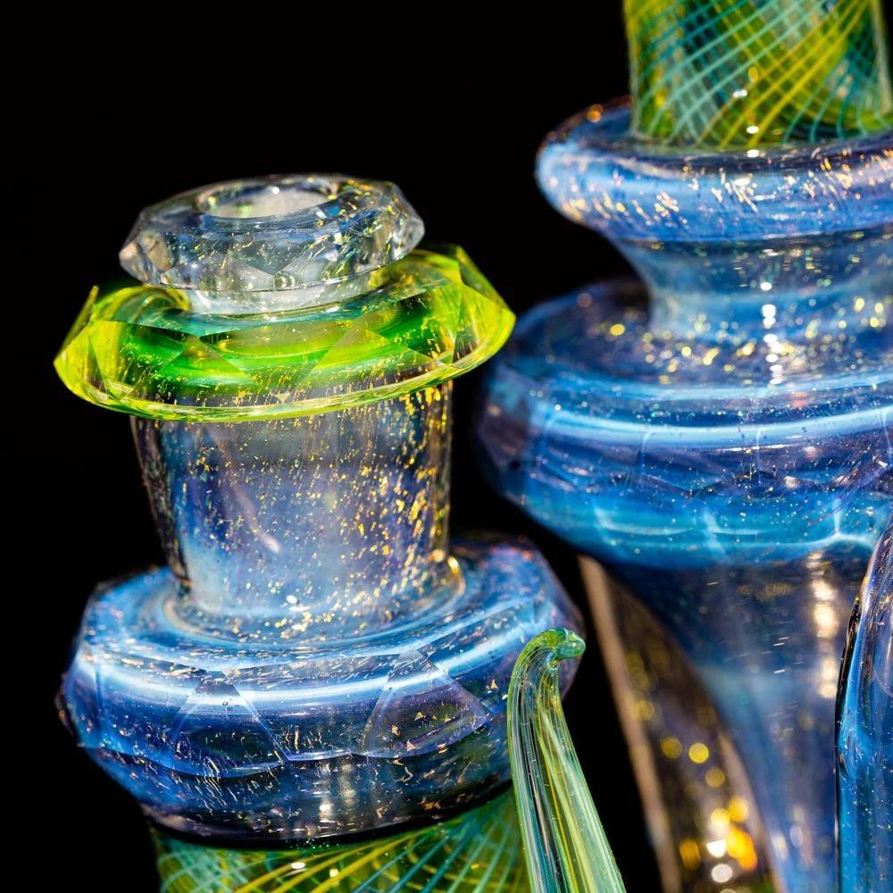 Crux Glass - Dichro Over Potion, Hydro Electric & Illuminati Fully Tricked Out Rebubbler - Image 20