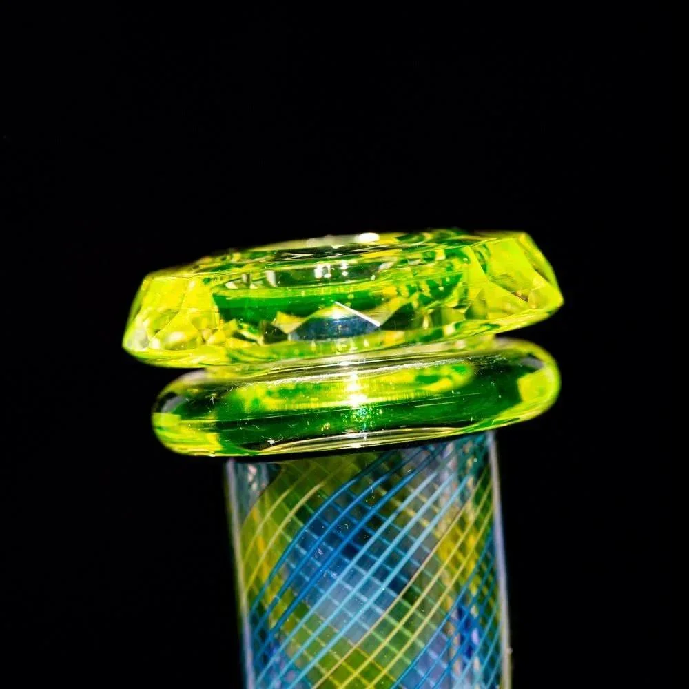 Crux Glass - Dichro Over Potion, Hydro Electric & Illuminati Fully Tricked Out Rebubbler - Image 24