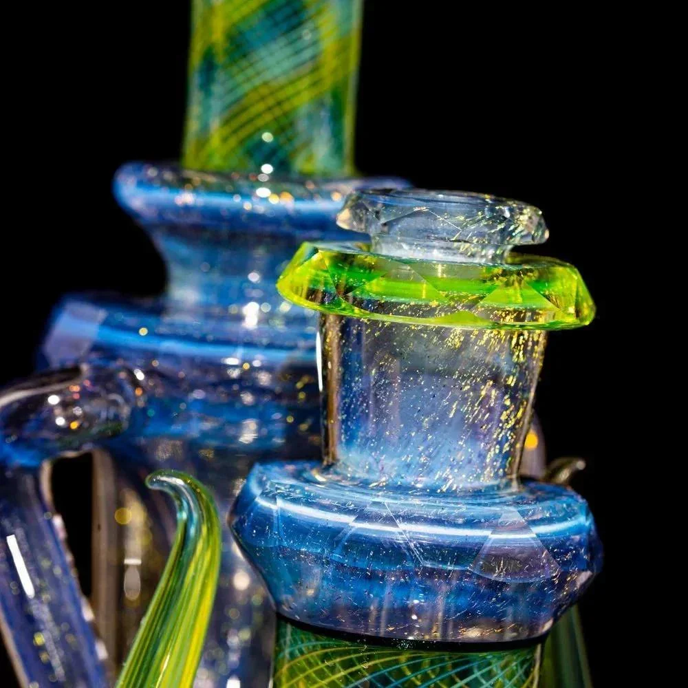 Crux Glass - Dichro Over Potion, Hydro Electric & Illuminati Fully Tricked Out Rebubbler - Image 26