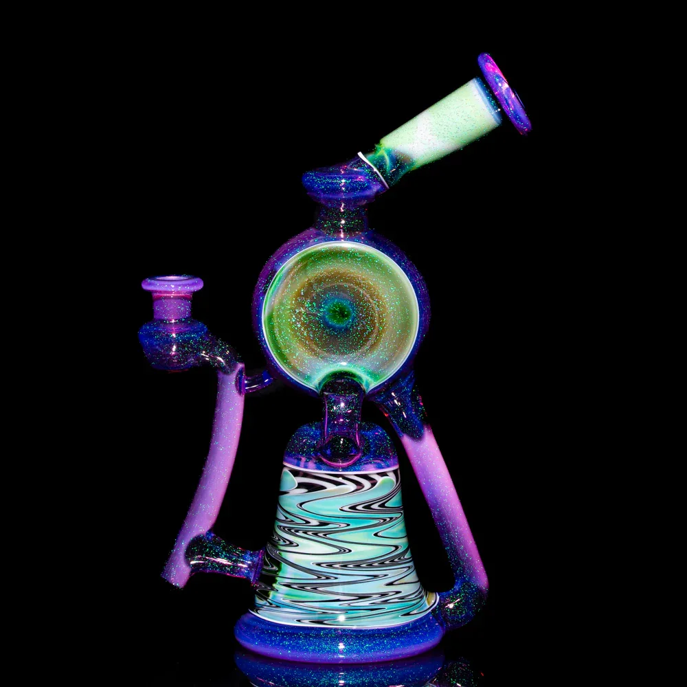 Dan Longden - Purple & Green Dichro Recycler - Image 4