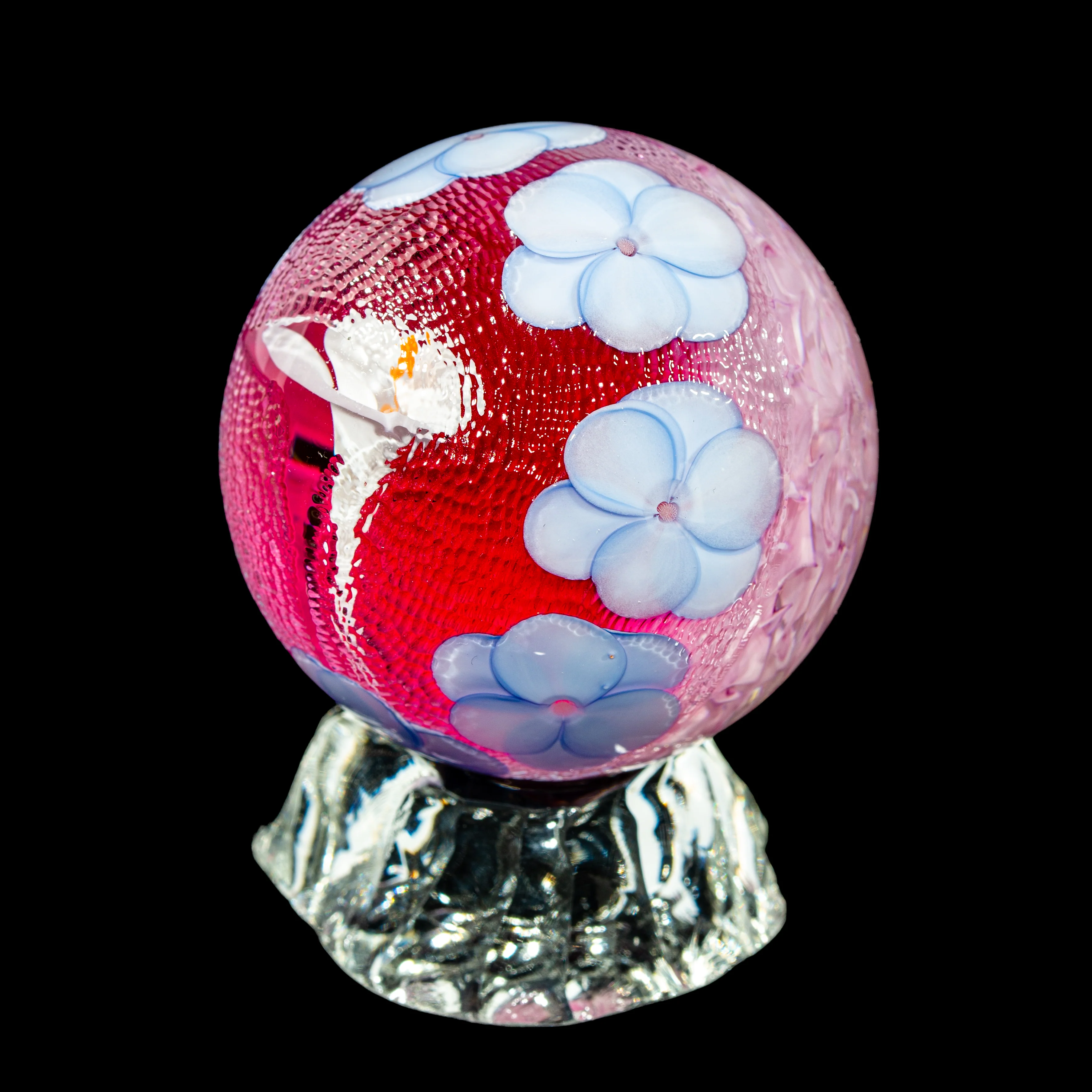 Delong Glass - Lily Dahlia 40mm Marble - Image 2