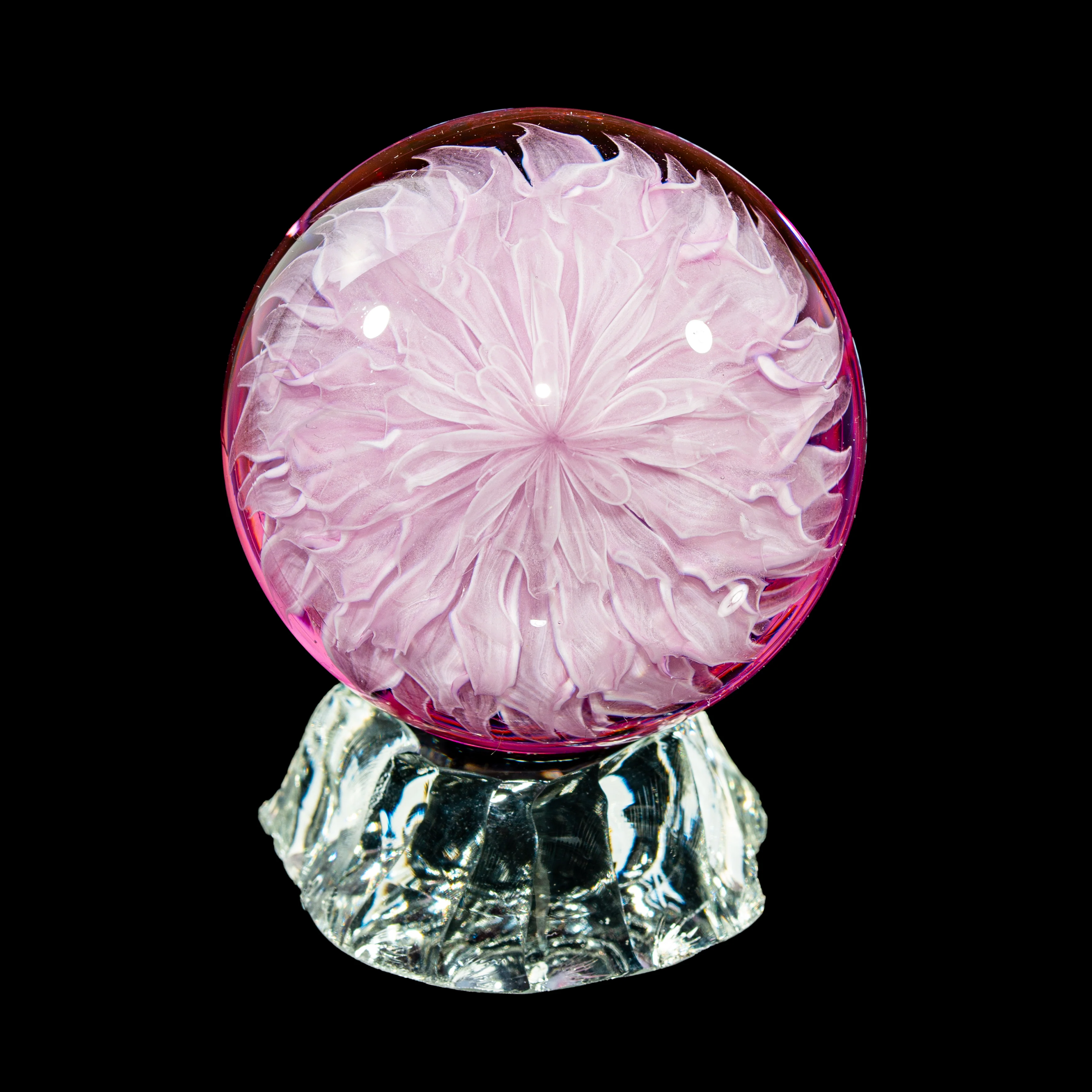 Delong Glass - Lily Dahlia 40mm Marble - Image 4