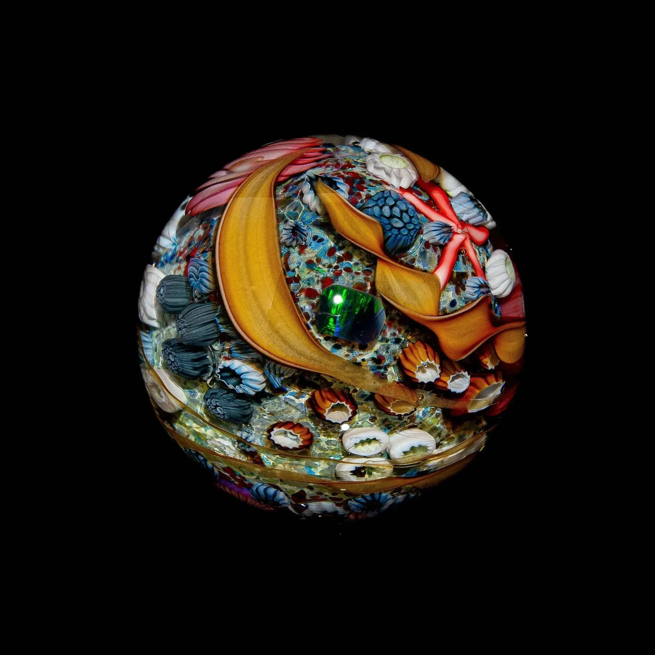 Delong Glass - Pacific Northwest Tidepool 43MM Marble - Image 2