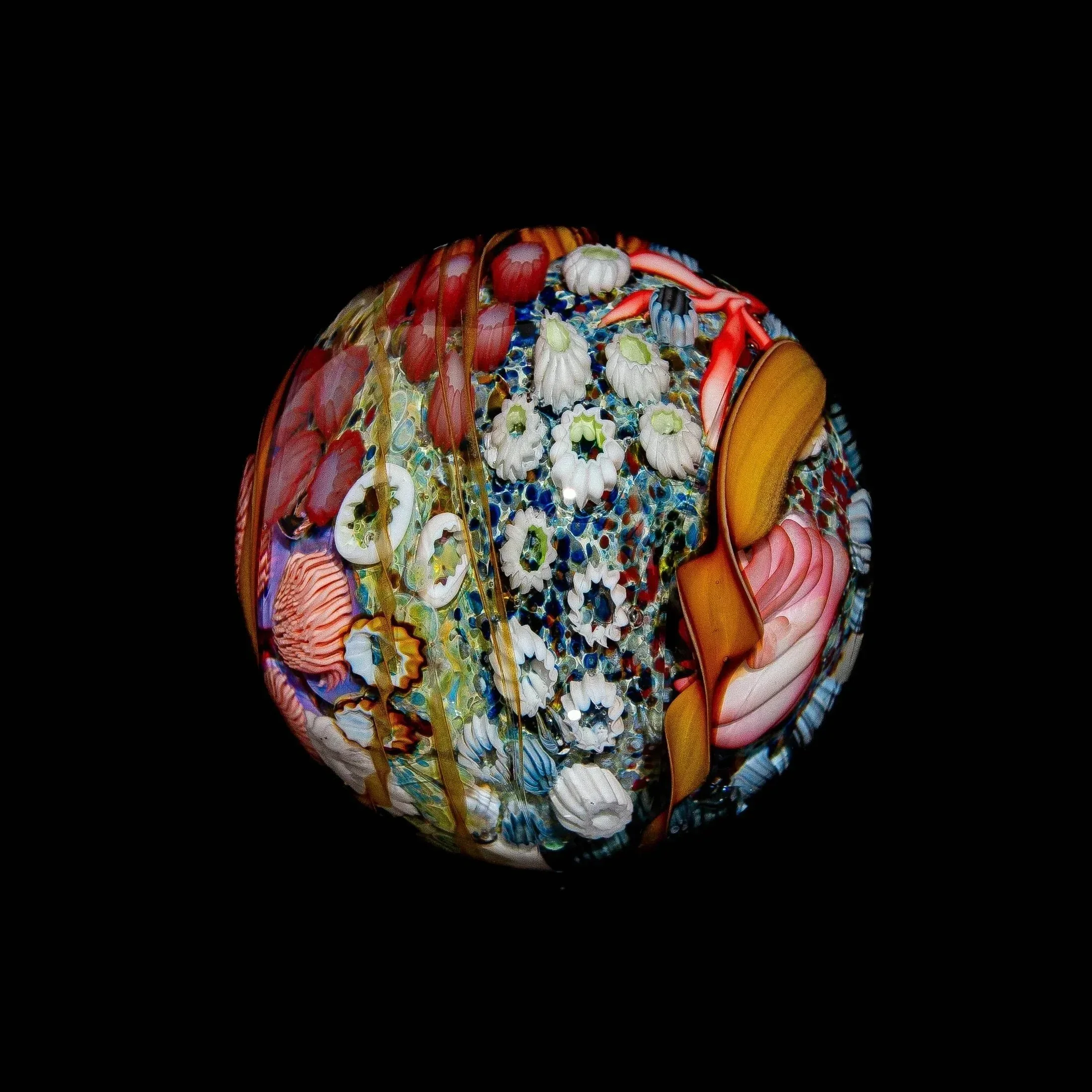 Delong Glass - Pacific Northwest Tidepool 43MM Marble - Image 3