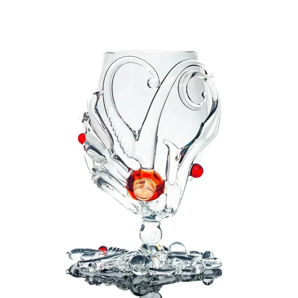 Solfire Glass - Filigree Wine Glass - Image 3