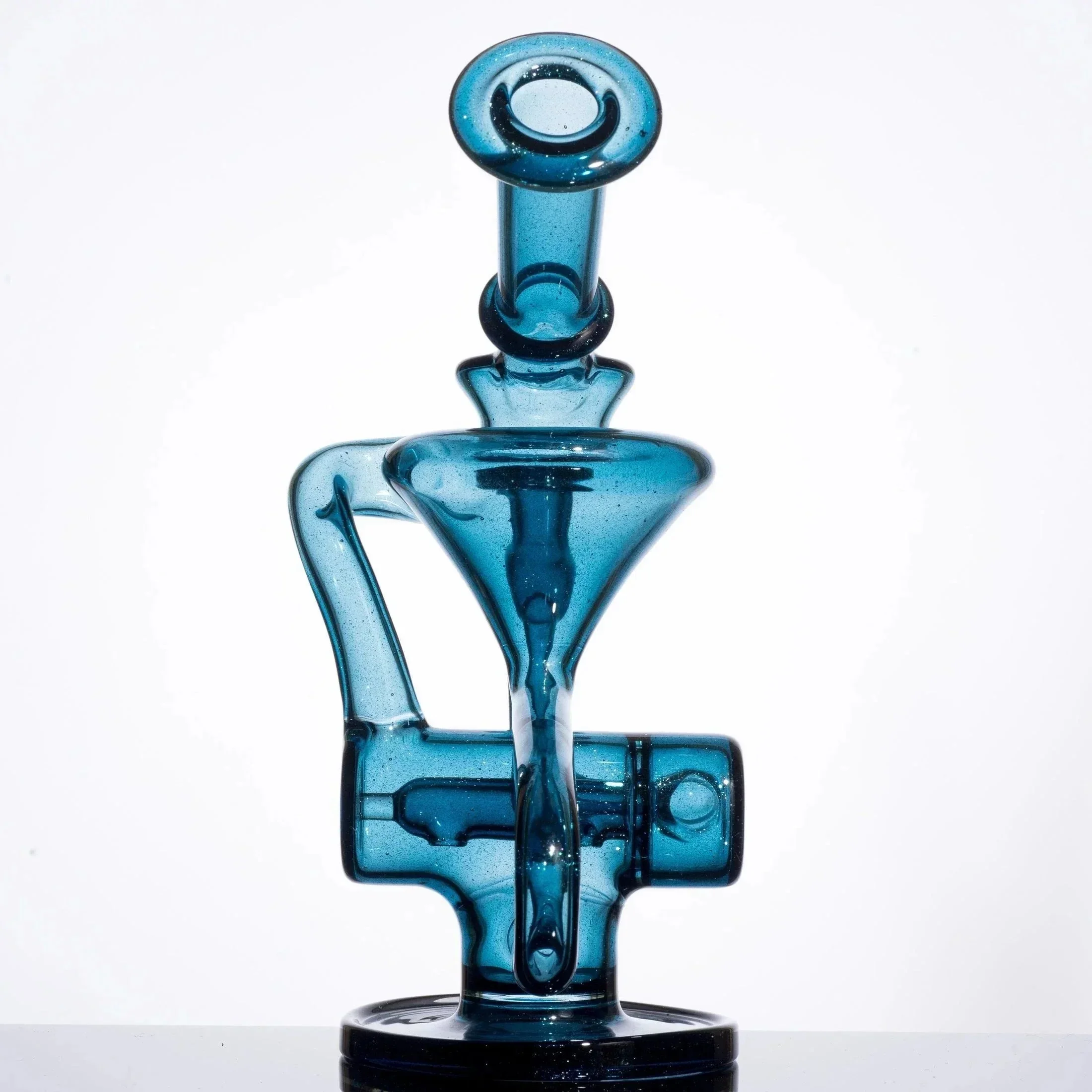 Eric Law Inline Recycler Heavy Blue Stardust - Image 4