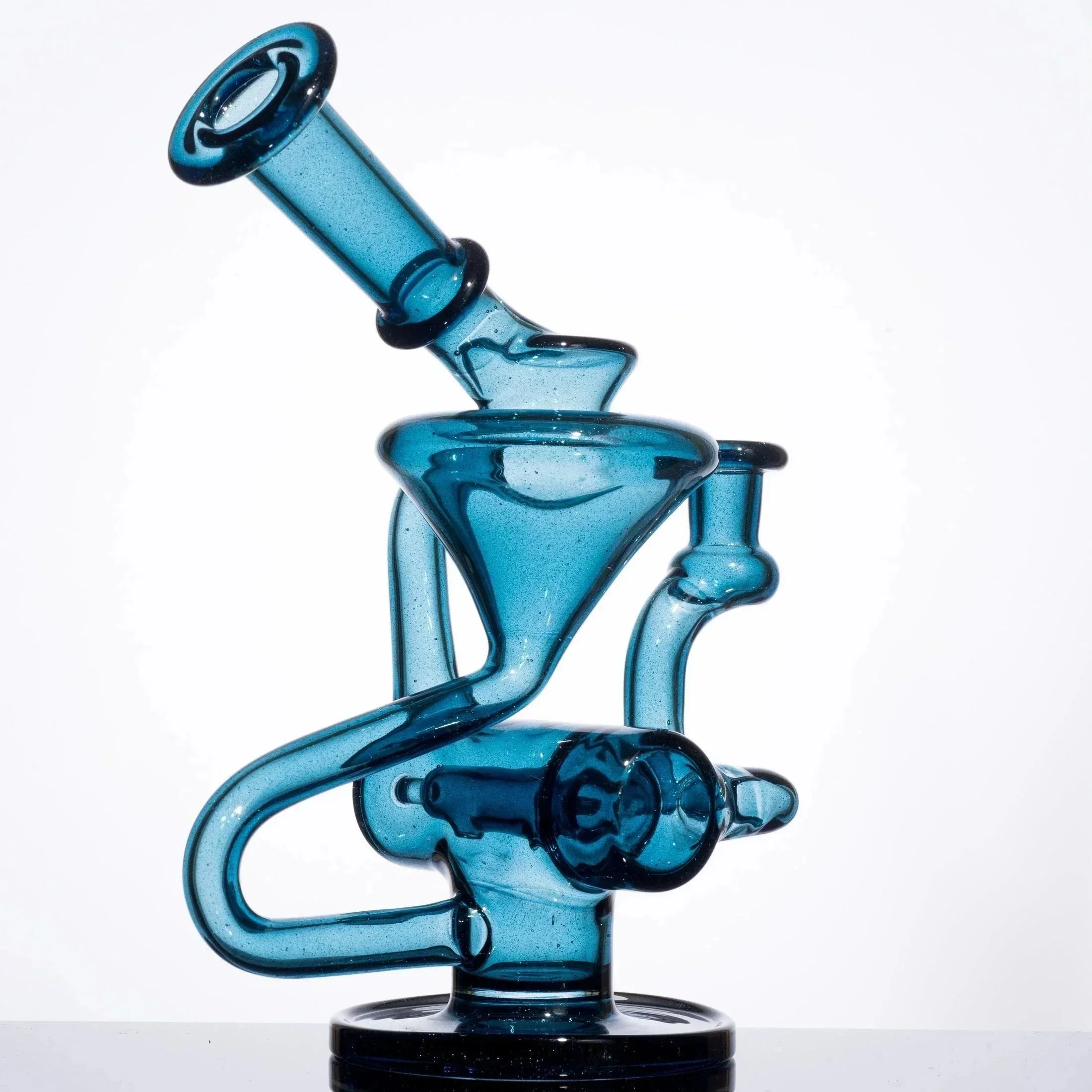 Eric Law Inline Recycler Heavy Blue Stardust - Image 5