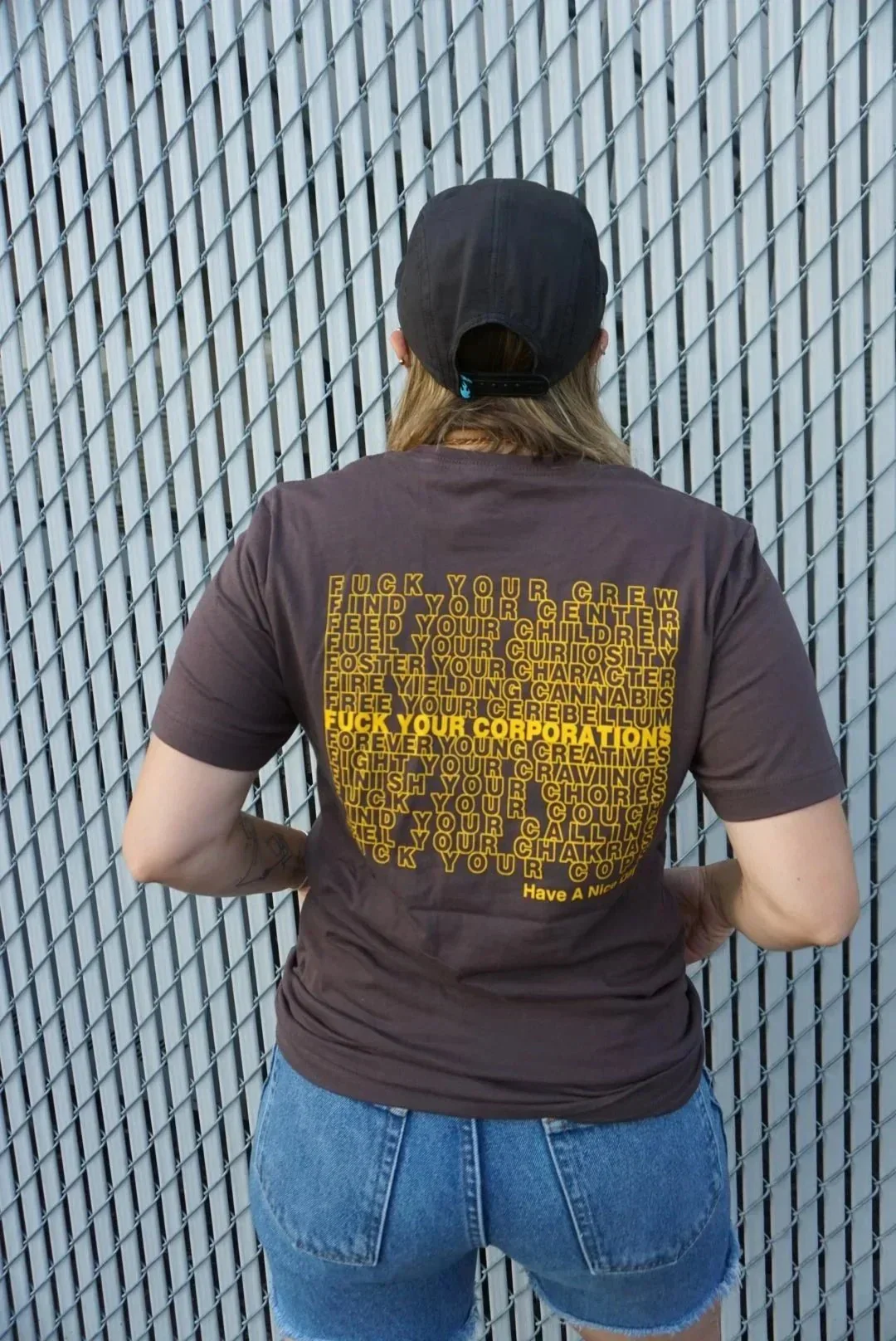 FUCK YOUR CREW - UPS T-Shirt - Image 2