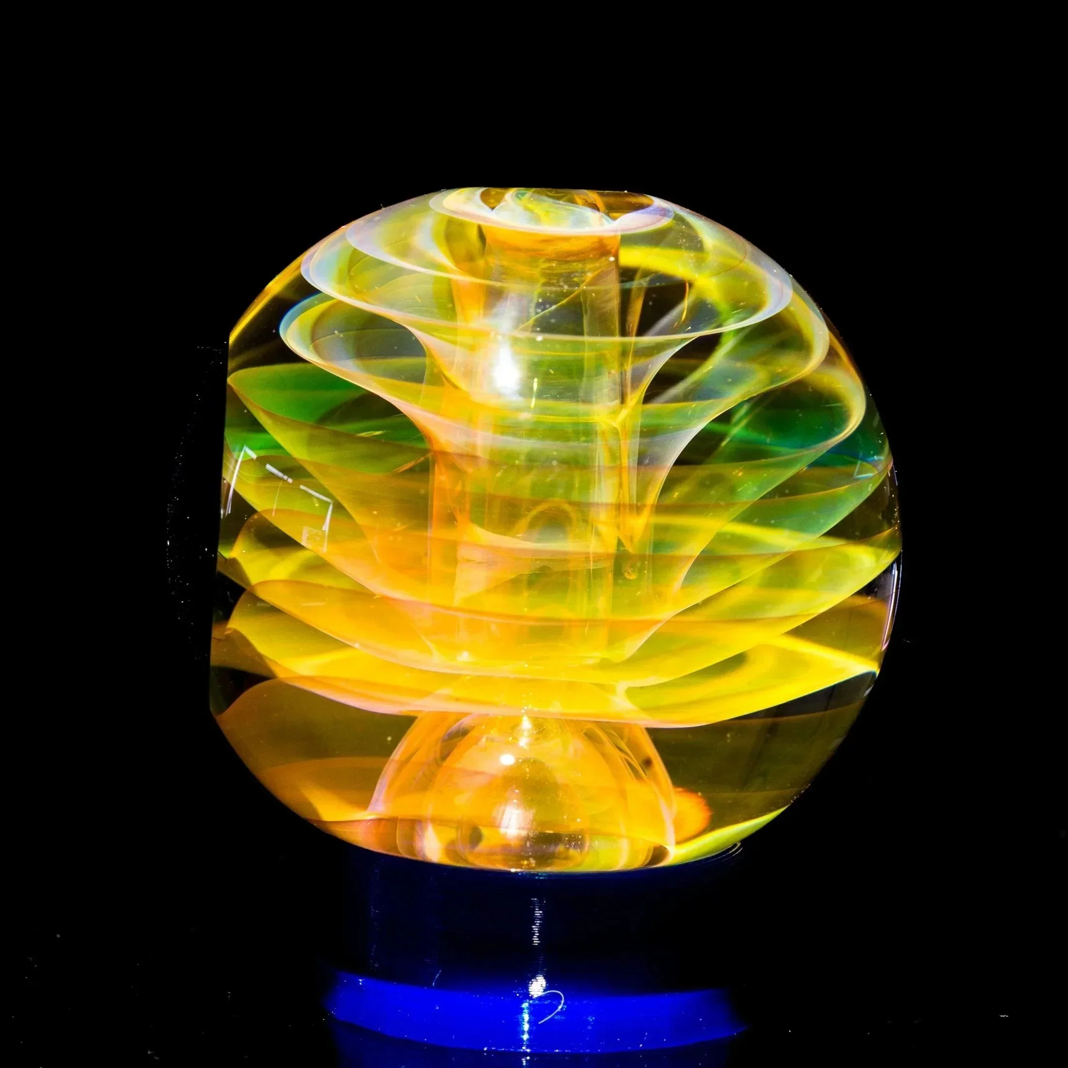 Firekist Glass - Fume Collapse Marble Pipe 1 - Image 2