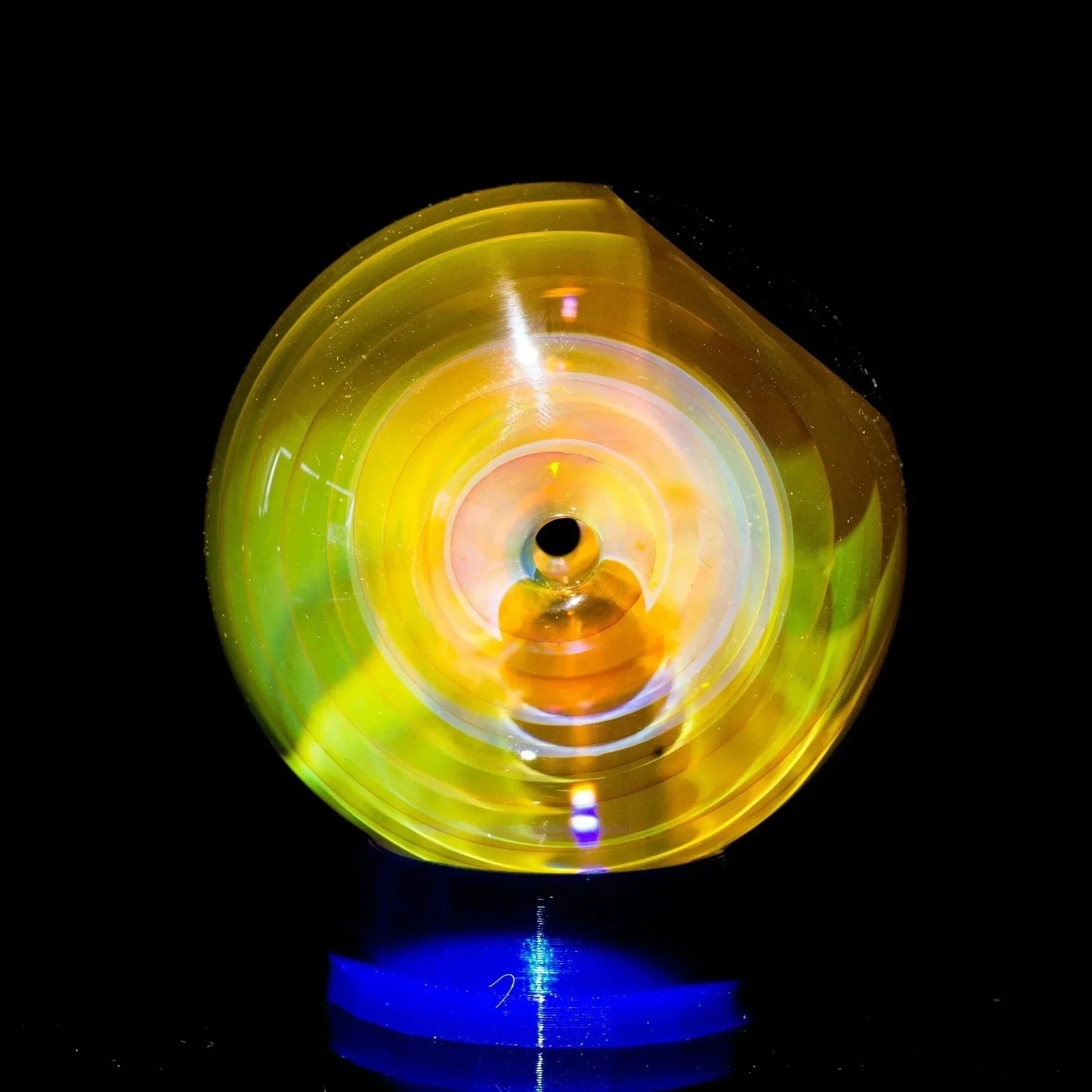 Firekist Glass - Fume Collapse Marble Pipe 1 - Image 5