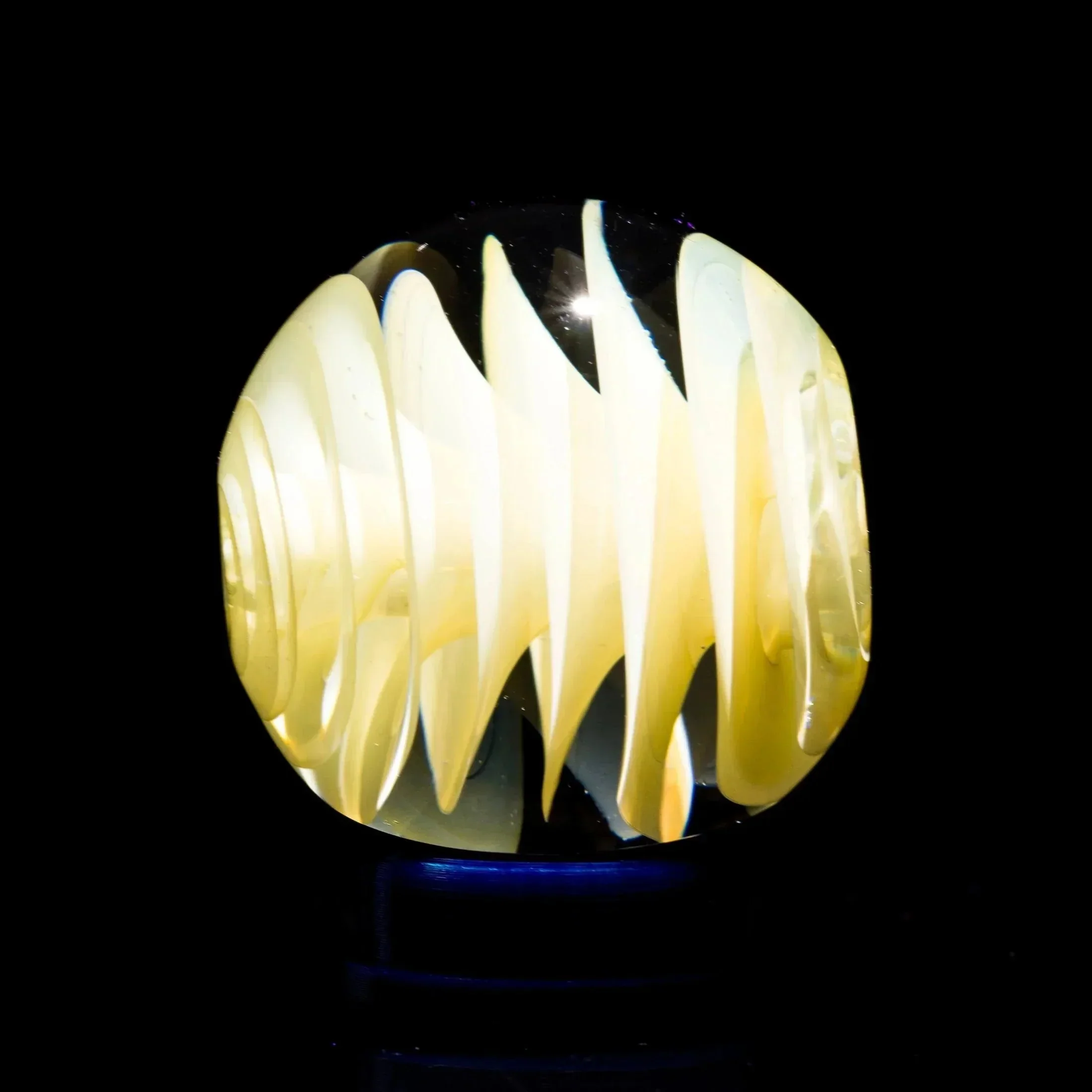 Firekist Glass - Fume Collapse Marble Pipe 2 - Image 2