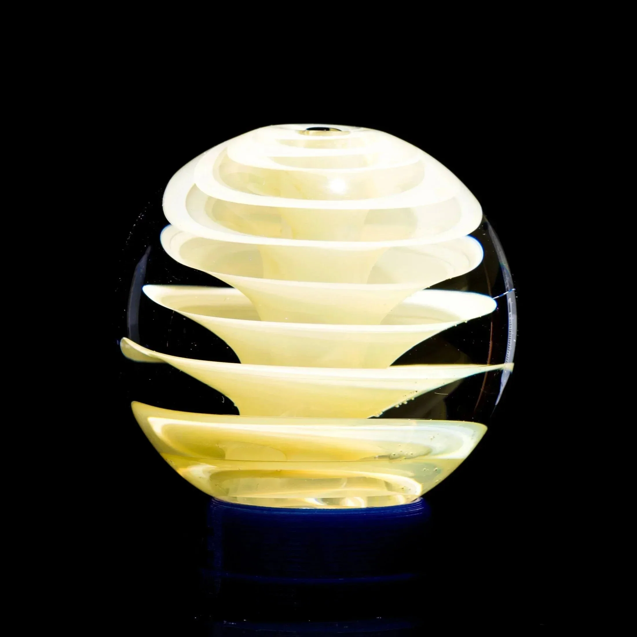 Firekist Glass - Fume Collapse Marble Pipe 2 - Image 3