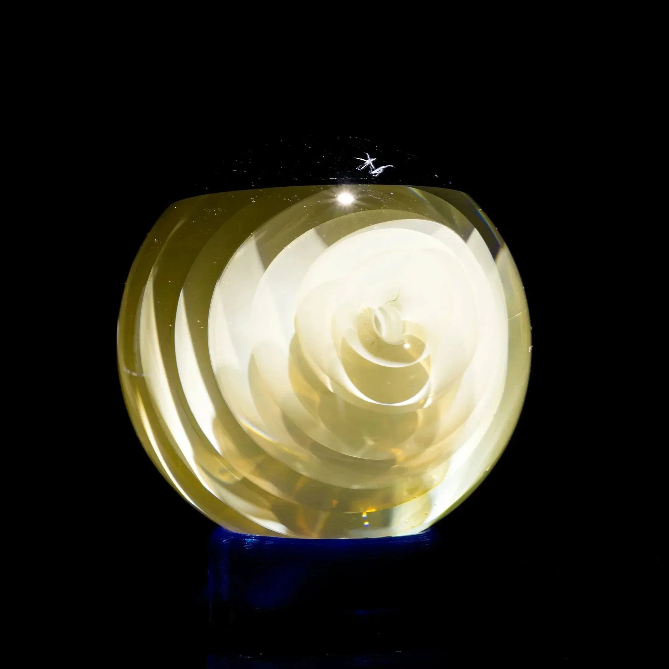 Firekist Glass - Fume Collapse Marble Pipe 2 - Image 4
