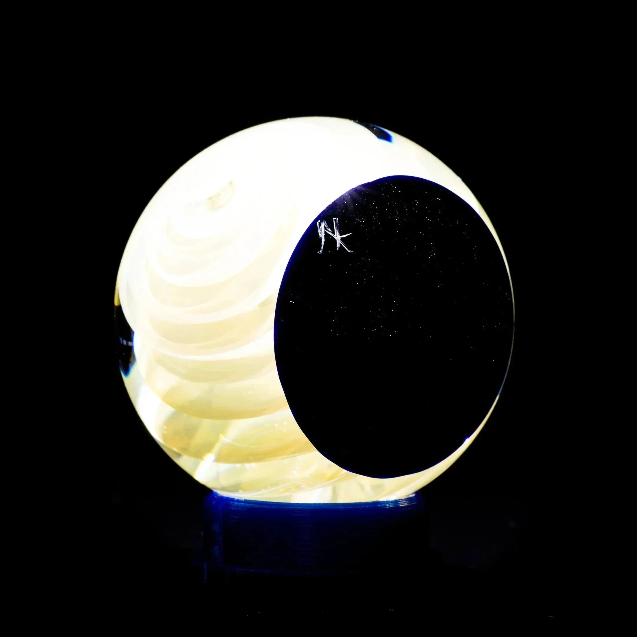 Firekist Glass - Fume Collapse Marble Pipe 2 - Image 5