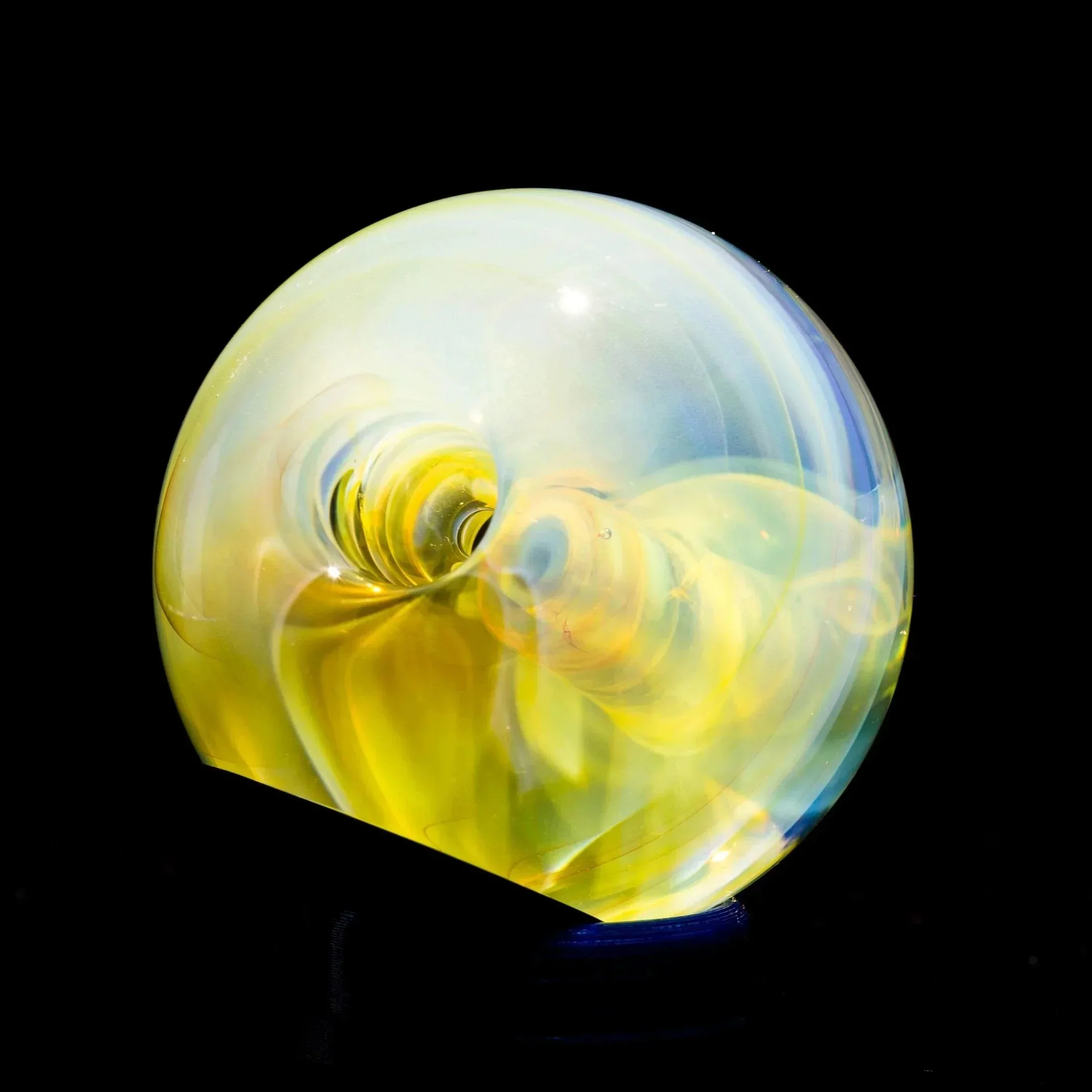 Firekist Glass - Fume Collapse Marble Pipe 3 - Image 5