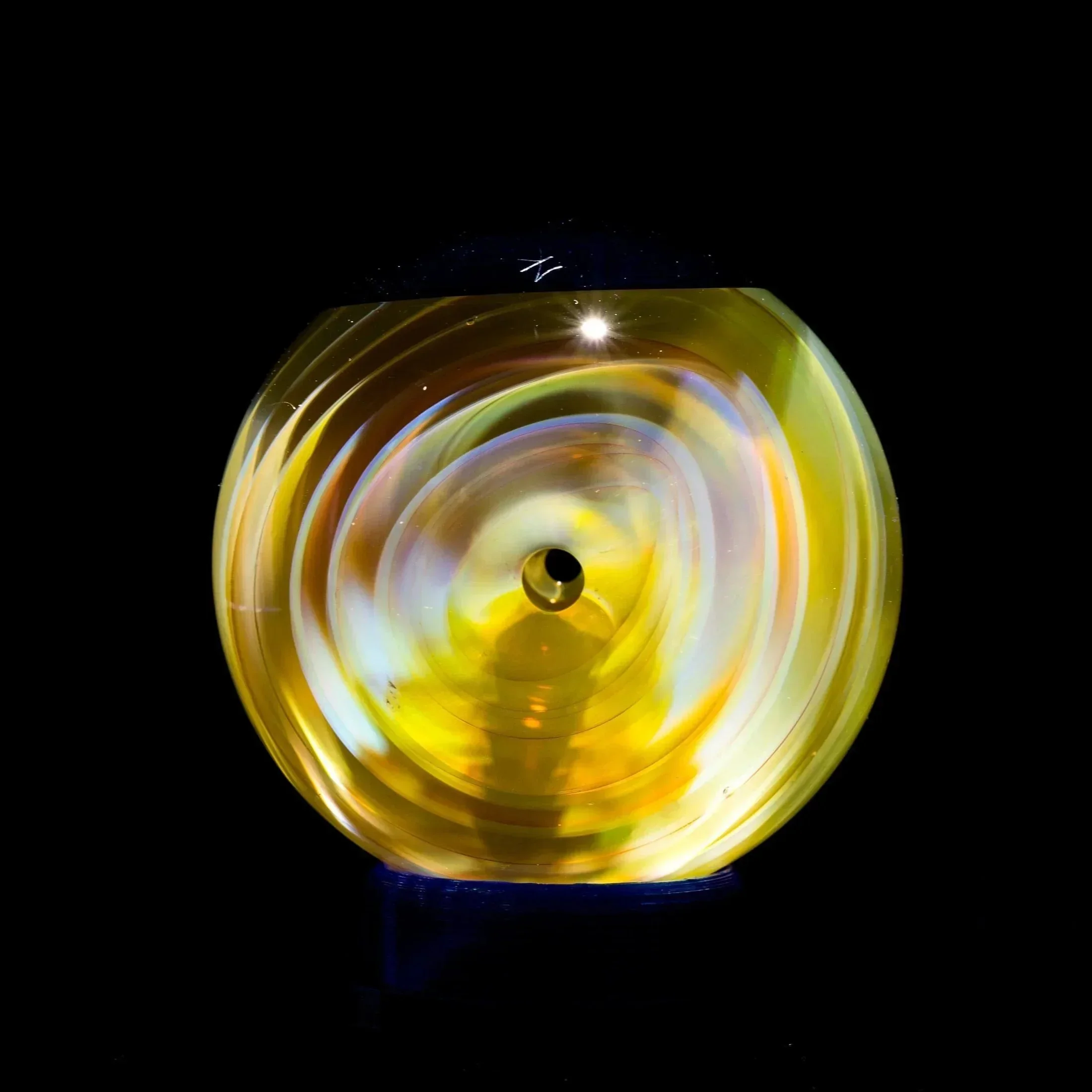Firekist Glass - Fume Collapse Marble Pipe 4 - Image 7