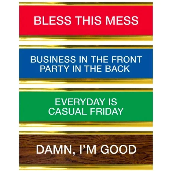 Fred & Friends - Daily Desk Plaque - Image 4