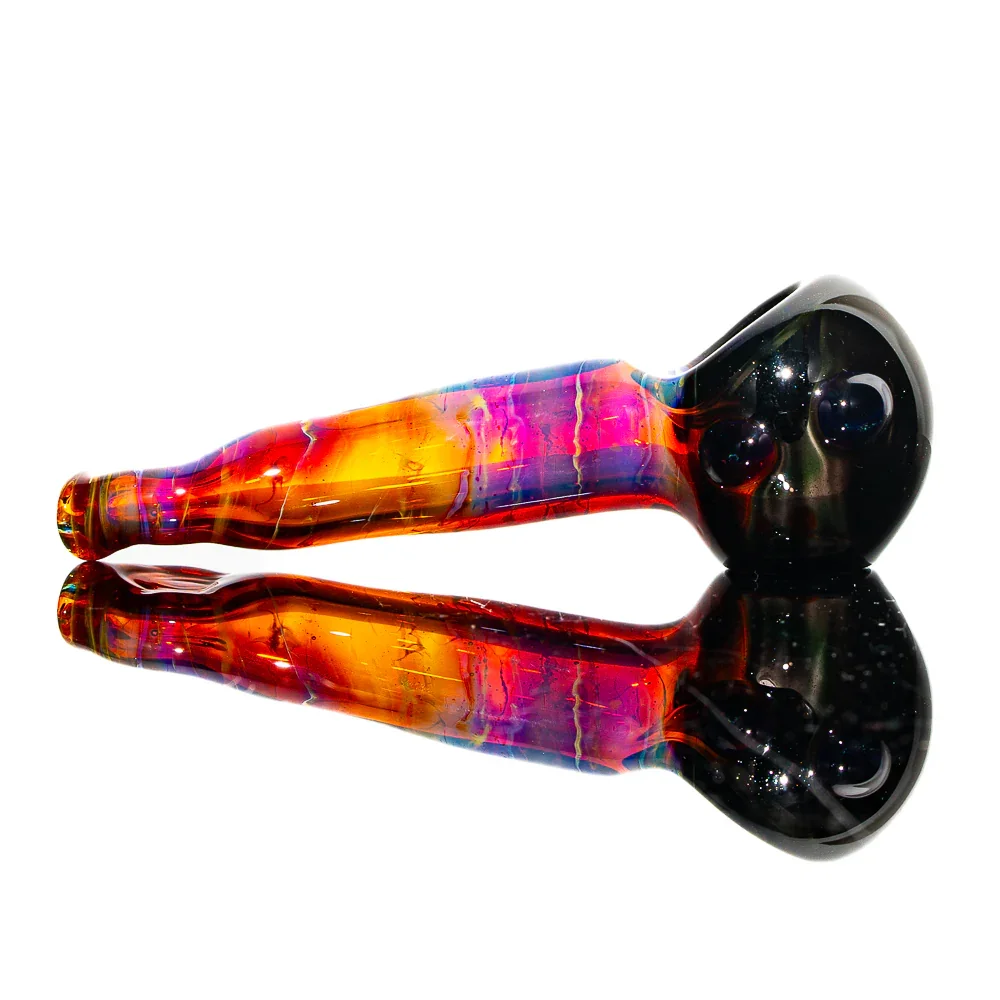 Freeways Glass Art - Amber Purple Spoon - Image 2