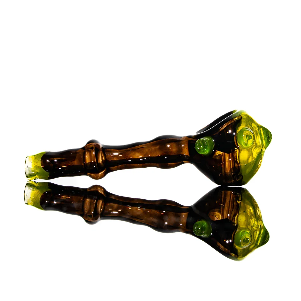 Freeways Glass Art - Black Honeycomb Spoon - Image 2