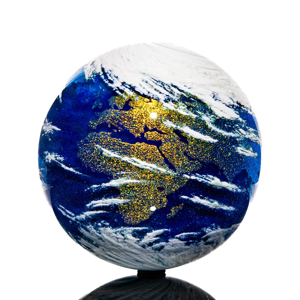 Geoffrey Beetem - 4" Blue Glow Earth - Image 2