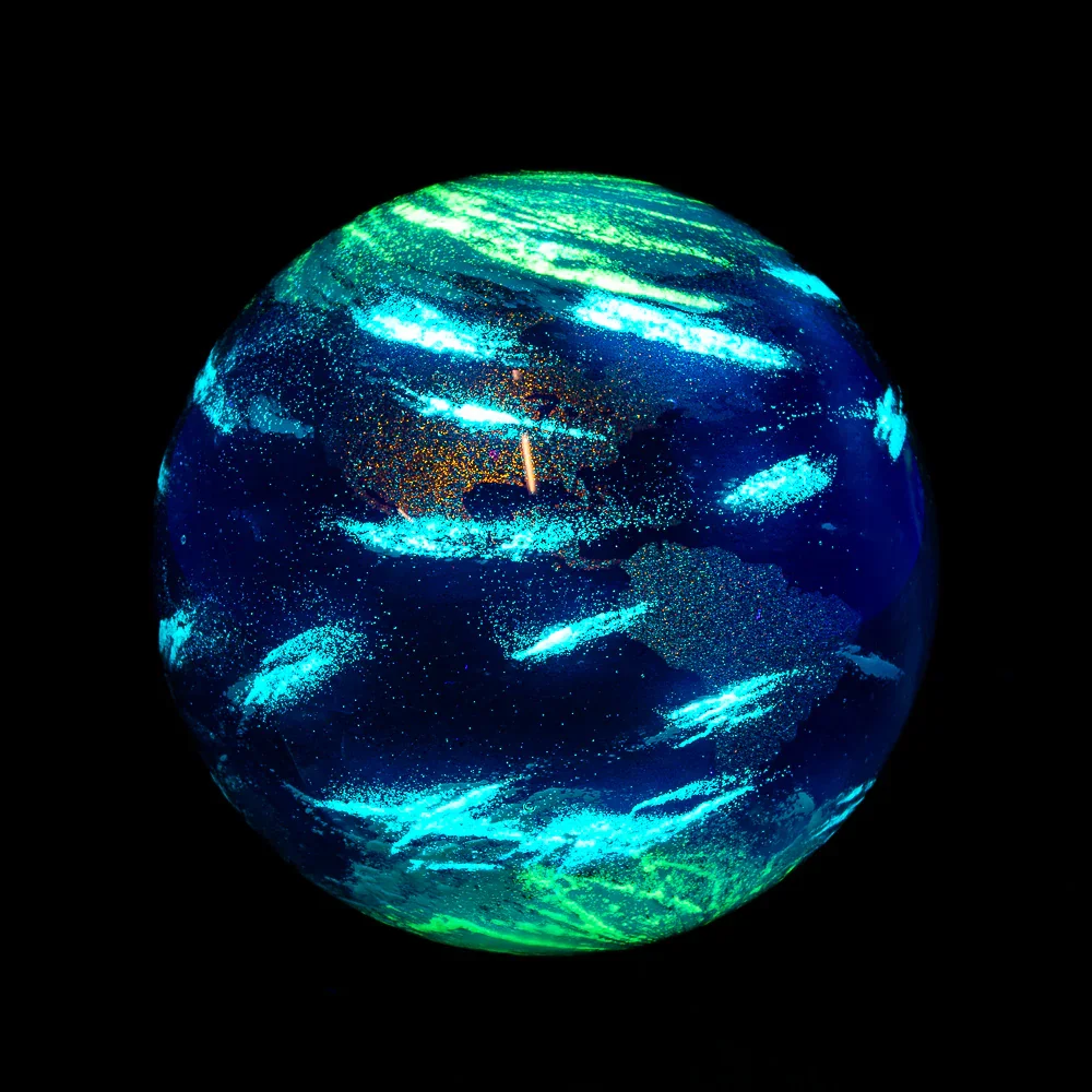 Geoffrey Beetem - 4" Blue Glow Earth - Image 5