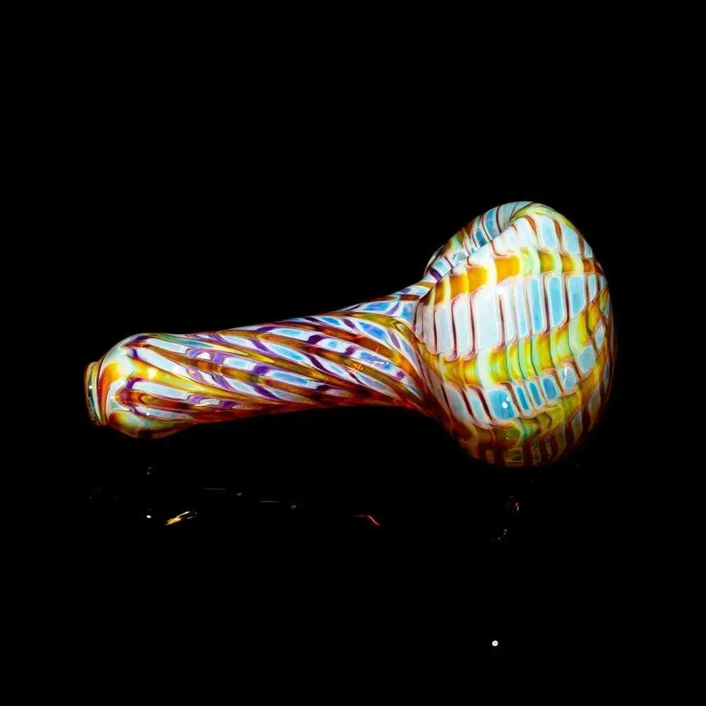 Glance Glass - Amber Purple Wrap & Rake Spoon - Image 3